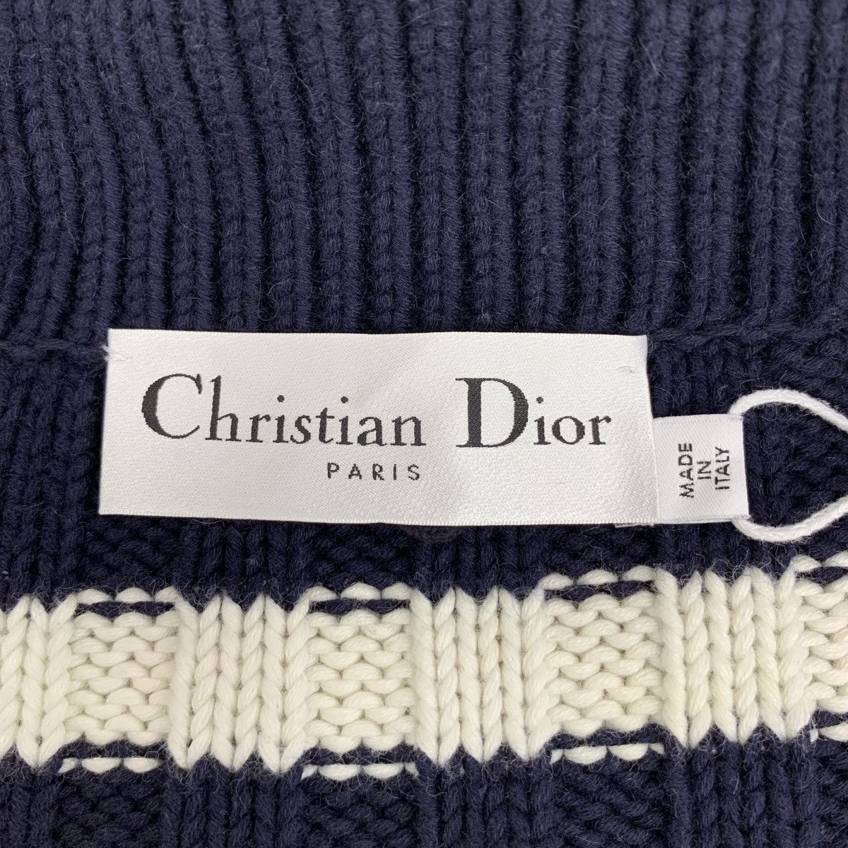 Dior Dior Color Block Striped Cashmere Blend Knit Cardigan K26WX Size XS / US 0-2 / IT 36-38 - 5 Thumbnail