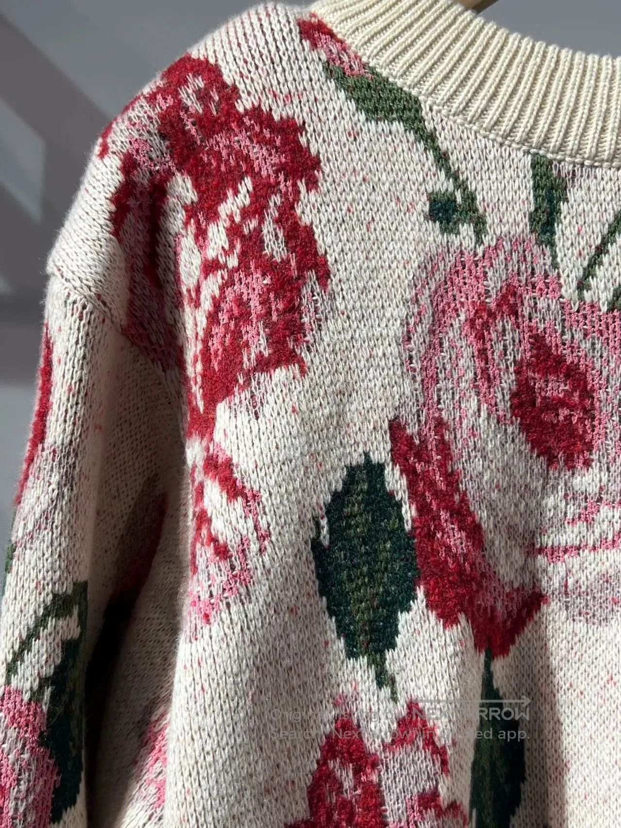 Magda Butrym New Magda Butrym Floral Knit Sweater. Size XXS / US 00 / IT 34 - 6 Thumbnail
