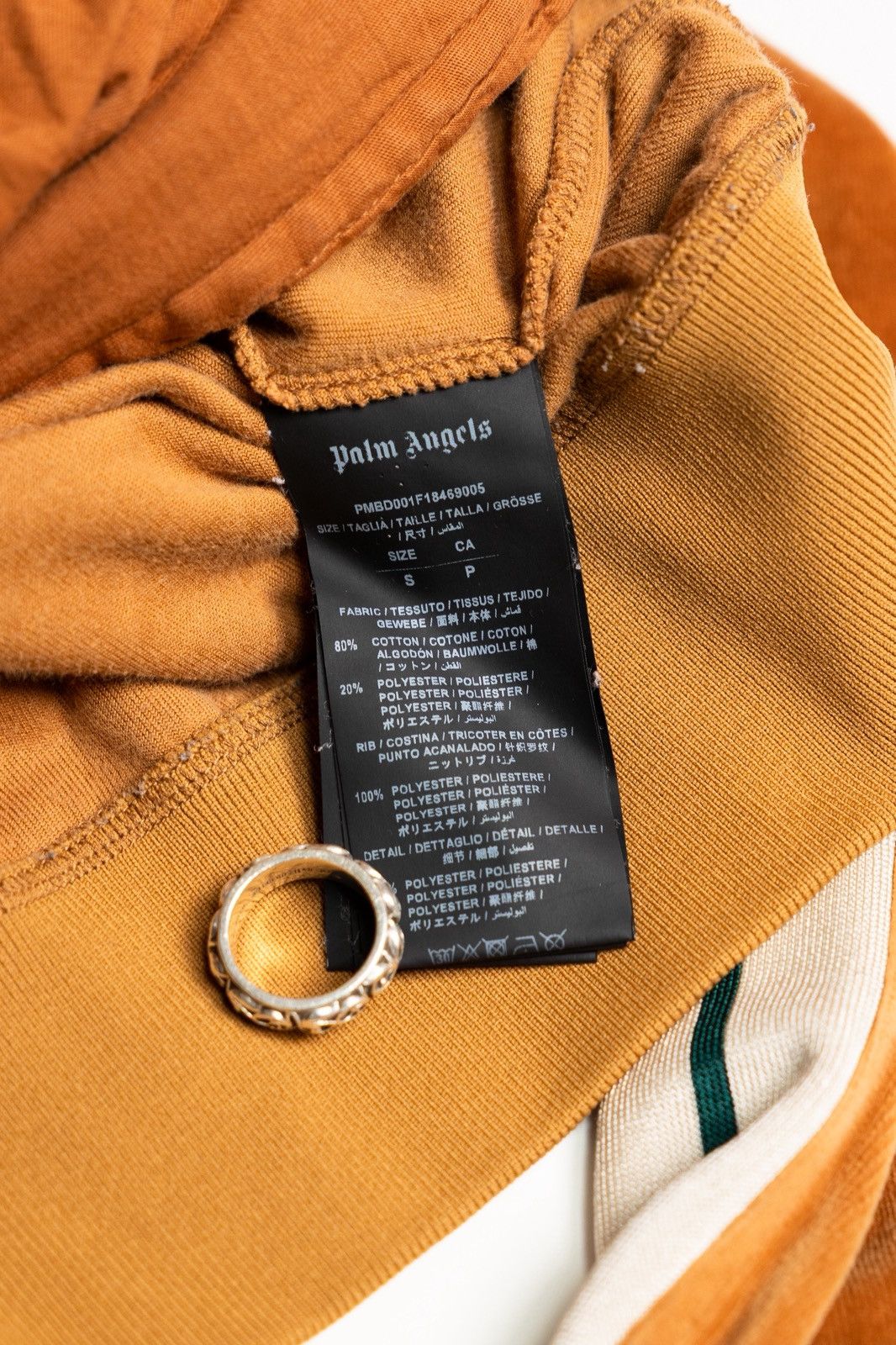 Palm Angels Palm Angels Velour Track Jacket Size US S / EU 44-46 / 1 - 6 Thumbnail