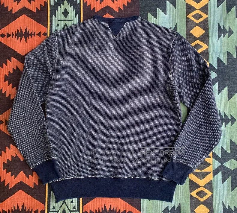 RRL Ralph Lauren RRL Ralph Lauren Early indigo crewneck sweatshirt Size US M / EU 48-50 / 2 - 2 Thumbnail