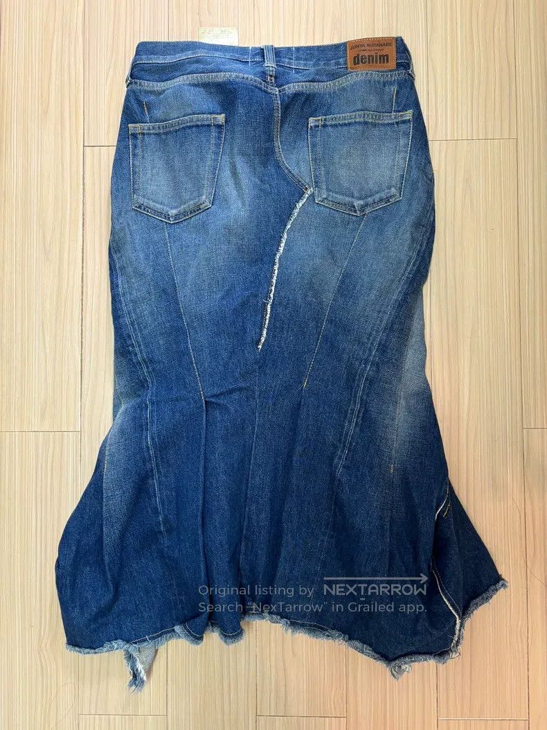 Junya Watanabe JUNYA WATANABE size M Mermaid Denim Skirt Size 23" - 3 Thumbnail