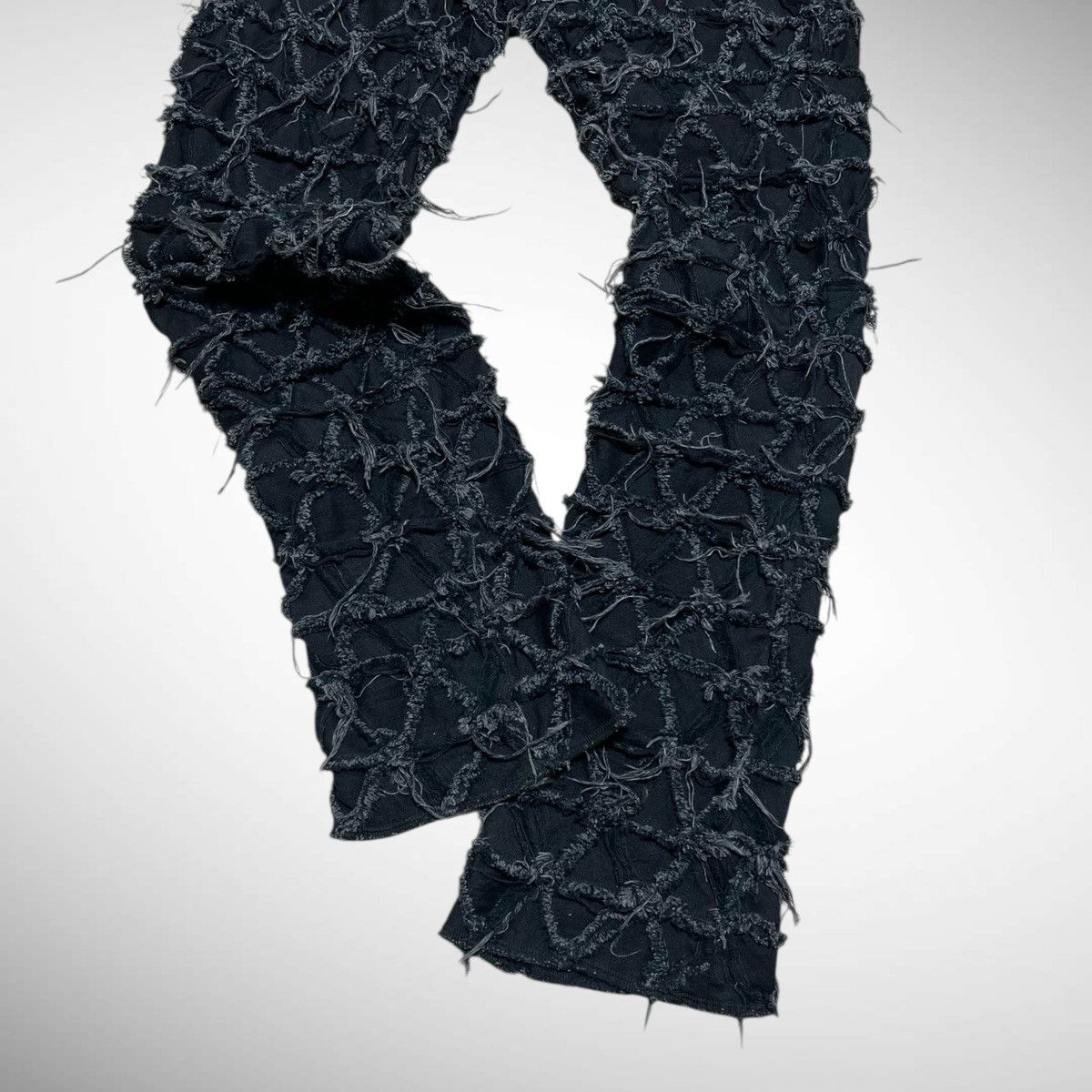 PHENOMENON Phenomenon 2010SS Crust Pants Black Sample Size US 30 / EU 46 - 3 Thumbnail