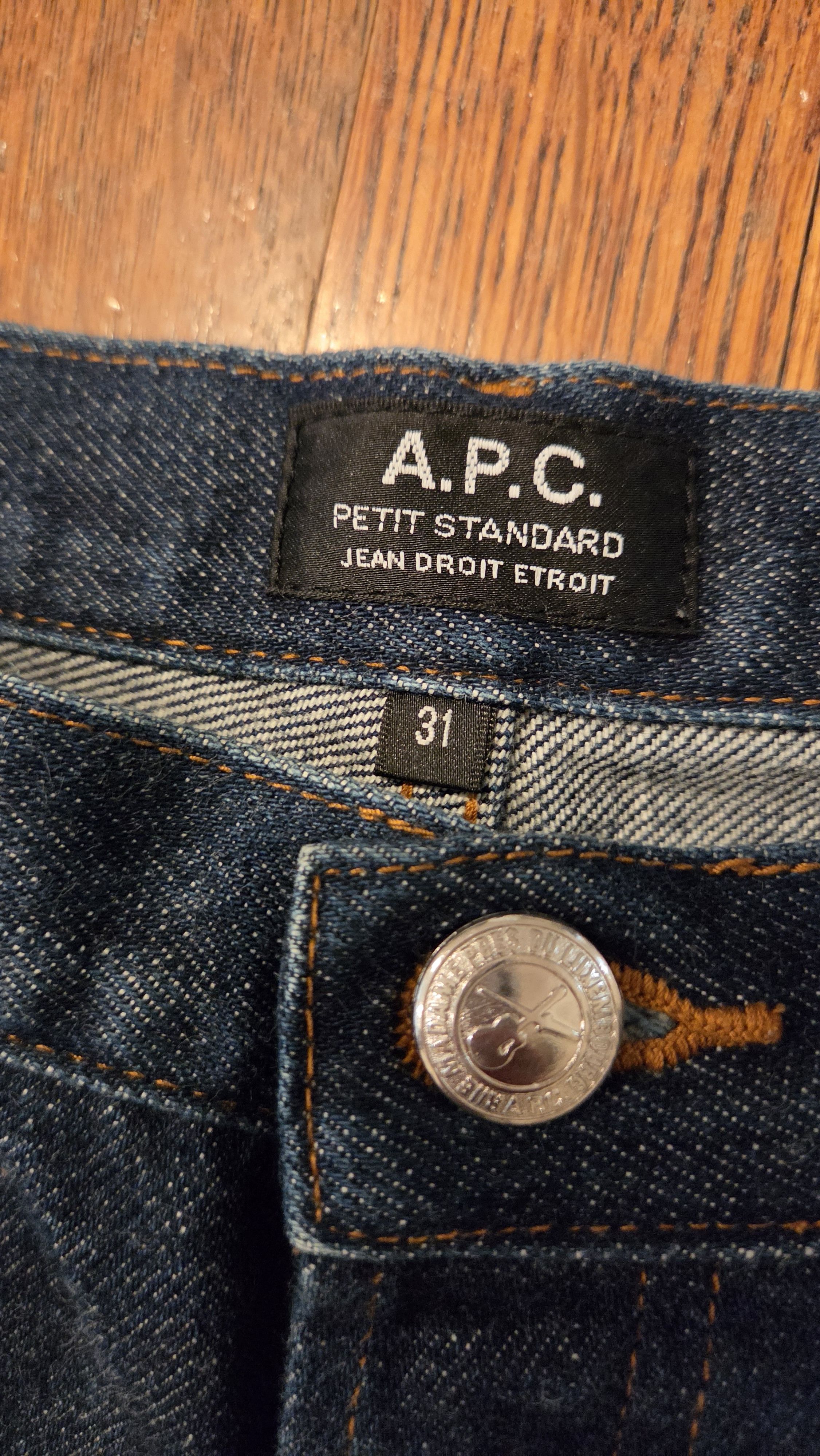 A.P.C. A.P.C PETIT STANDARD Raw Japanese Denim Size US 30 / EU 46 - 3 Thumbnail