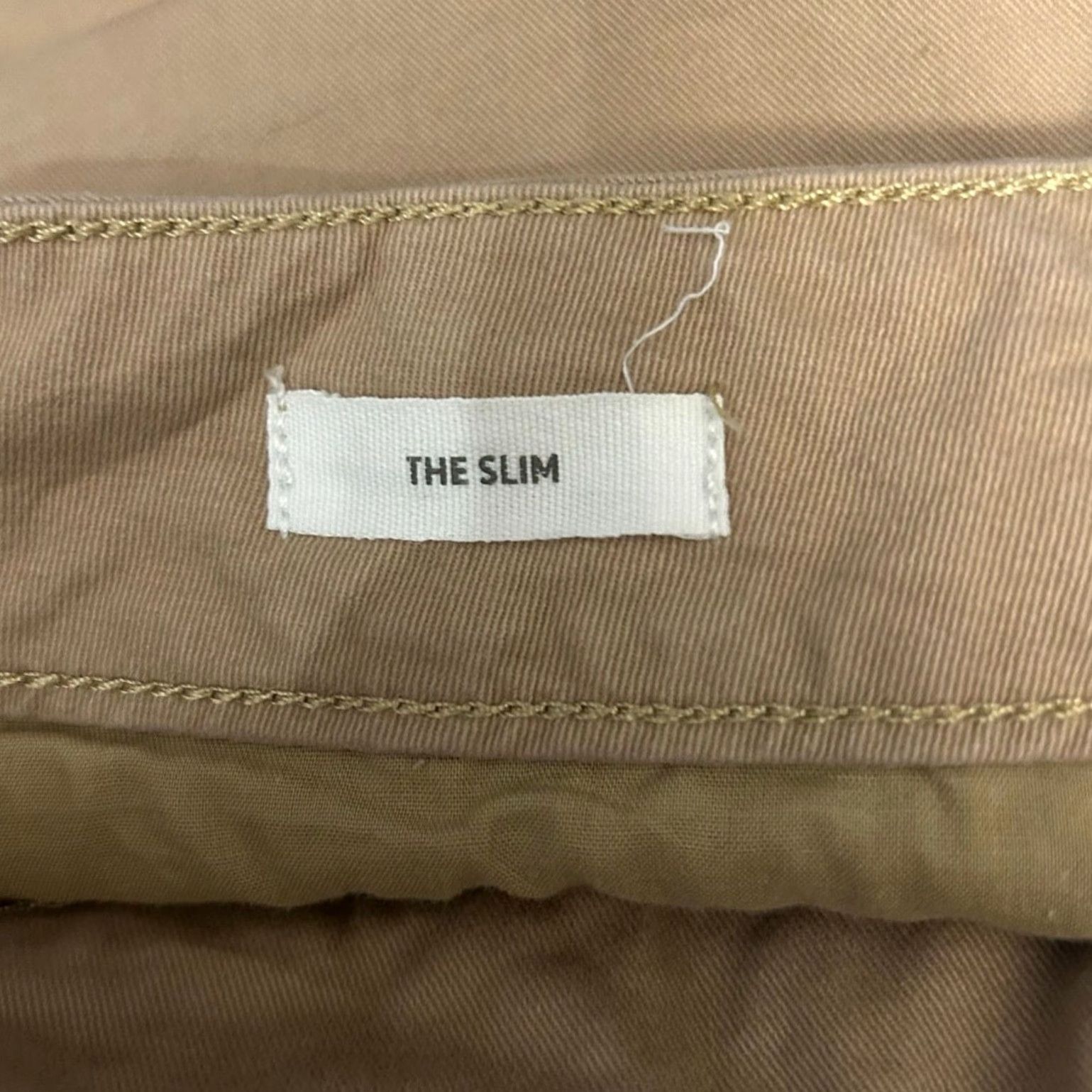 Loft LOFT Pants Tan Mid Rise The Slim Straight Ankle Leg Stretch 6 Tall Womens Casual Workwear Shirt? Size 24" / US 00 / IT 34 - 5 Thumbnail