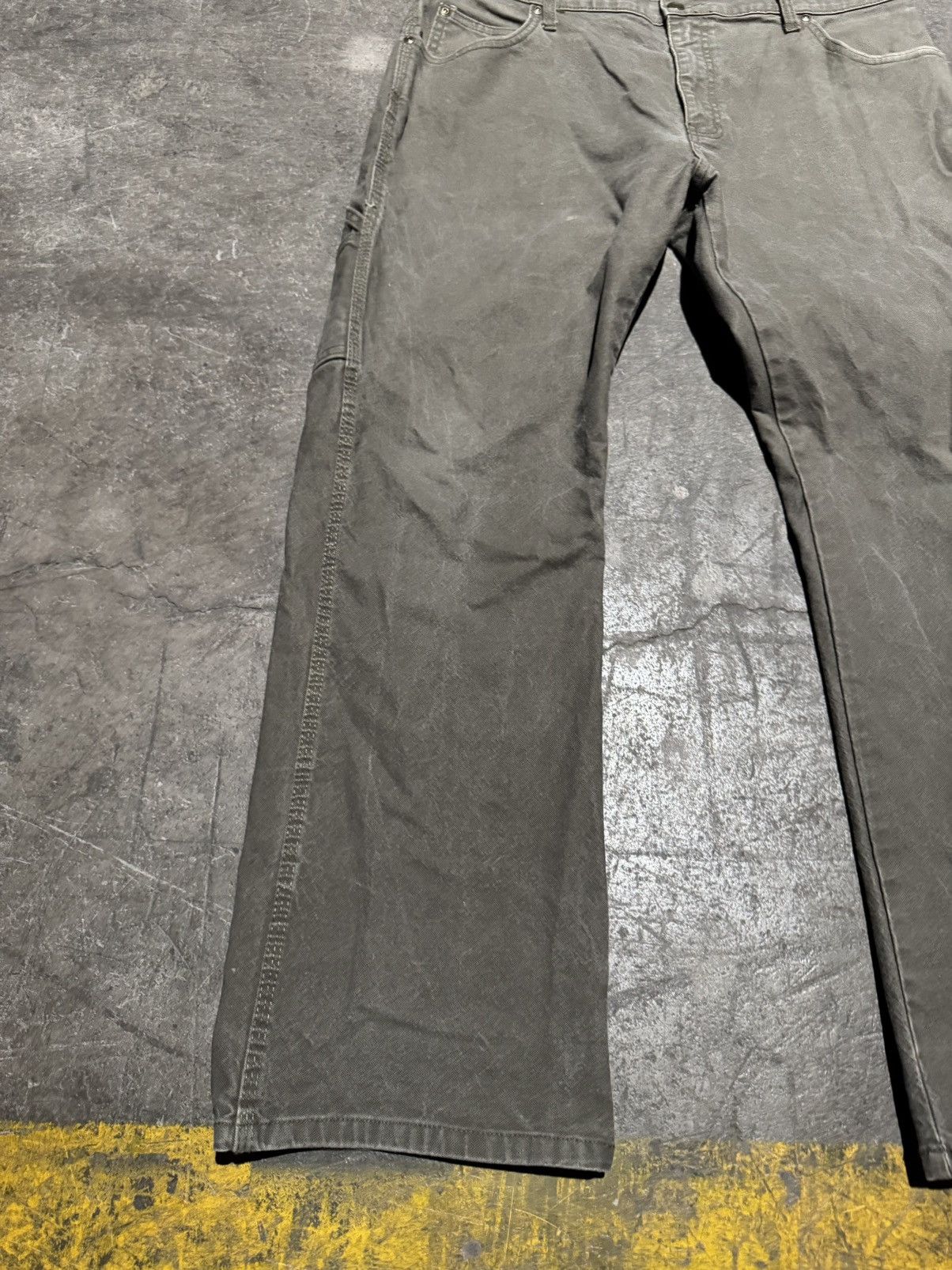 Dickies × Vintage Vintage Dickies Gray Carpenter Work Pants 34x34 Size US 34 / EU 50 - 14 Thumbnail