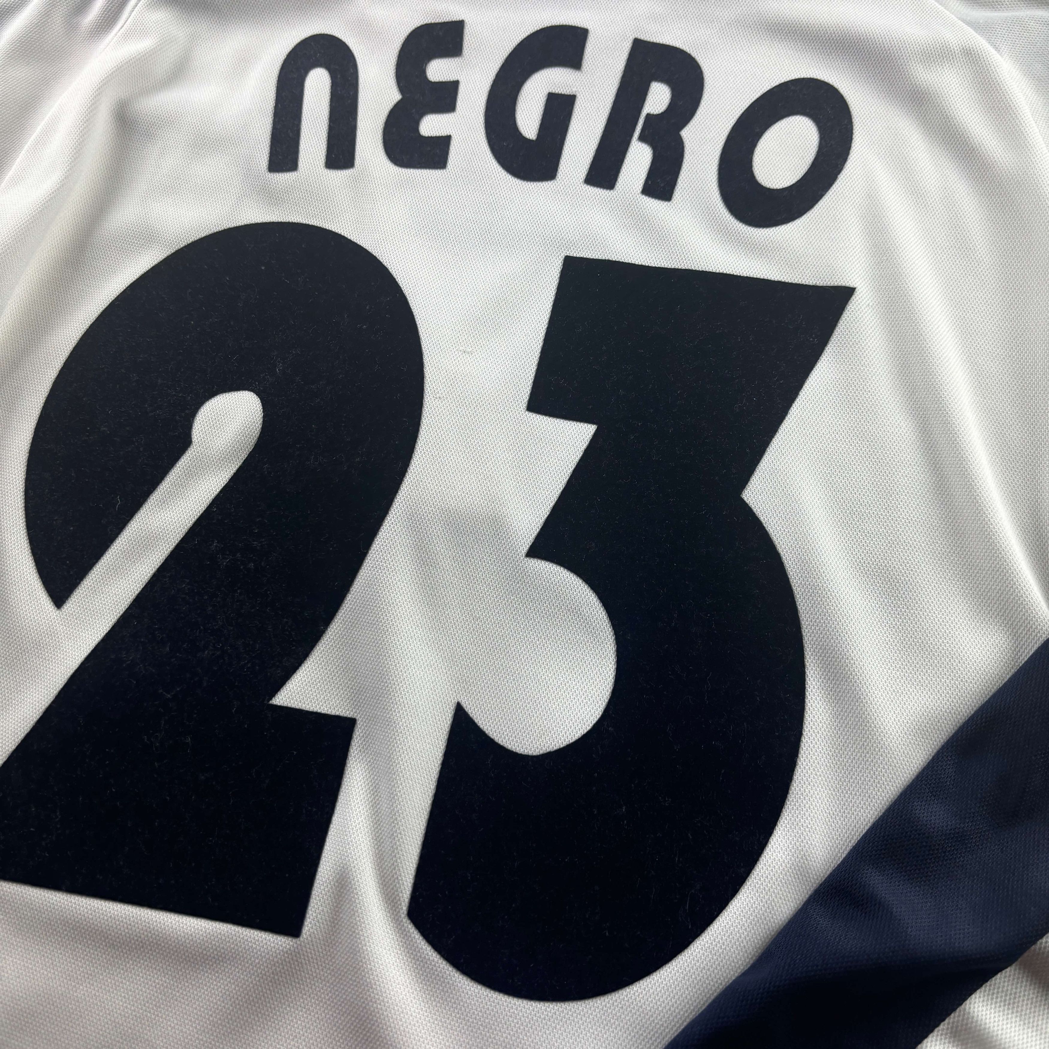 Puma MATCH WORN Lazio 2003-04 away Paolo Negro football jersey XL Size US XL / EU 56 / 4 - 12 Thumbnail