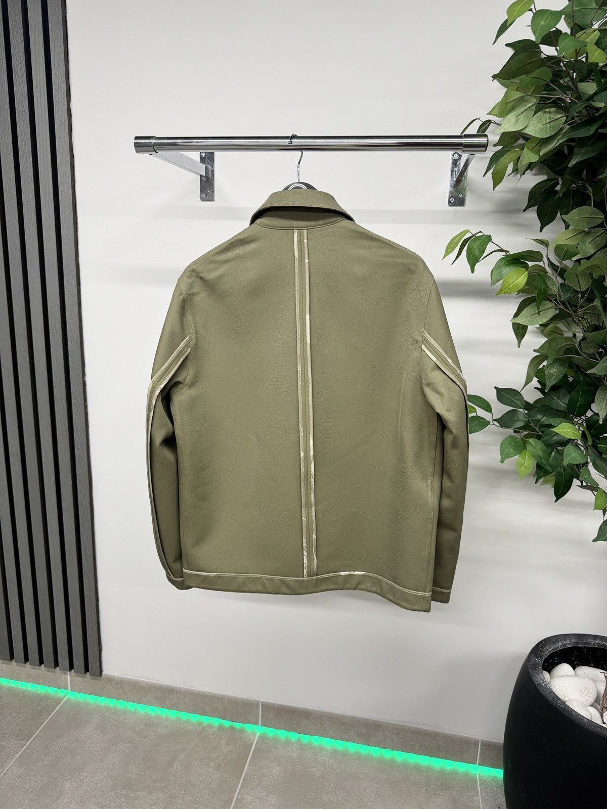 Fendi Fendi Exposed Seam Shirt Jacket In Olive Green RRP £1650 Size US S / EU 44-46 / 1 - 2 Thumbnail