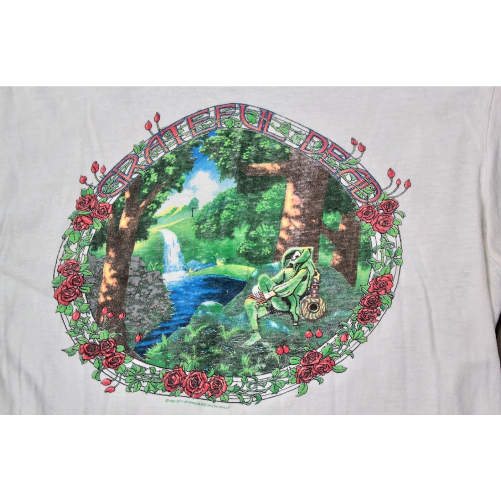 Vintage Mens VTG 1980s Sleeveless Grateful Dead 1984 Summer Tour Sz M TShirt 80s T-Shirt Size US M / EU 48-50 / 2 - 3 Thumbnail