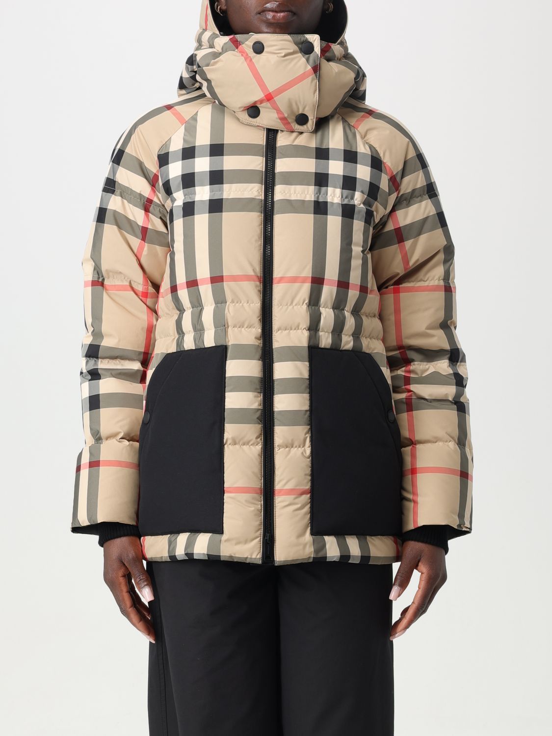 image of Burberry Jacket Woman Beige, Women's (Size XS)