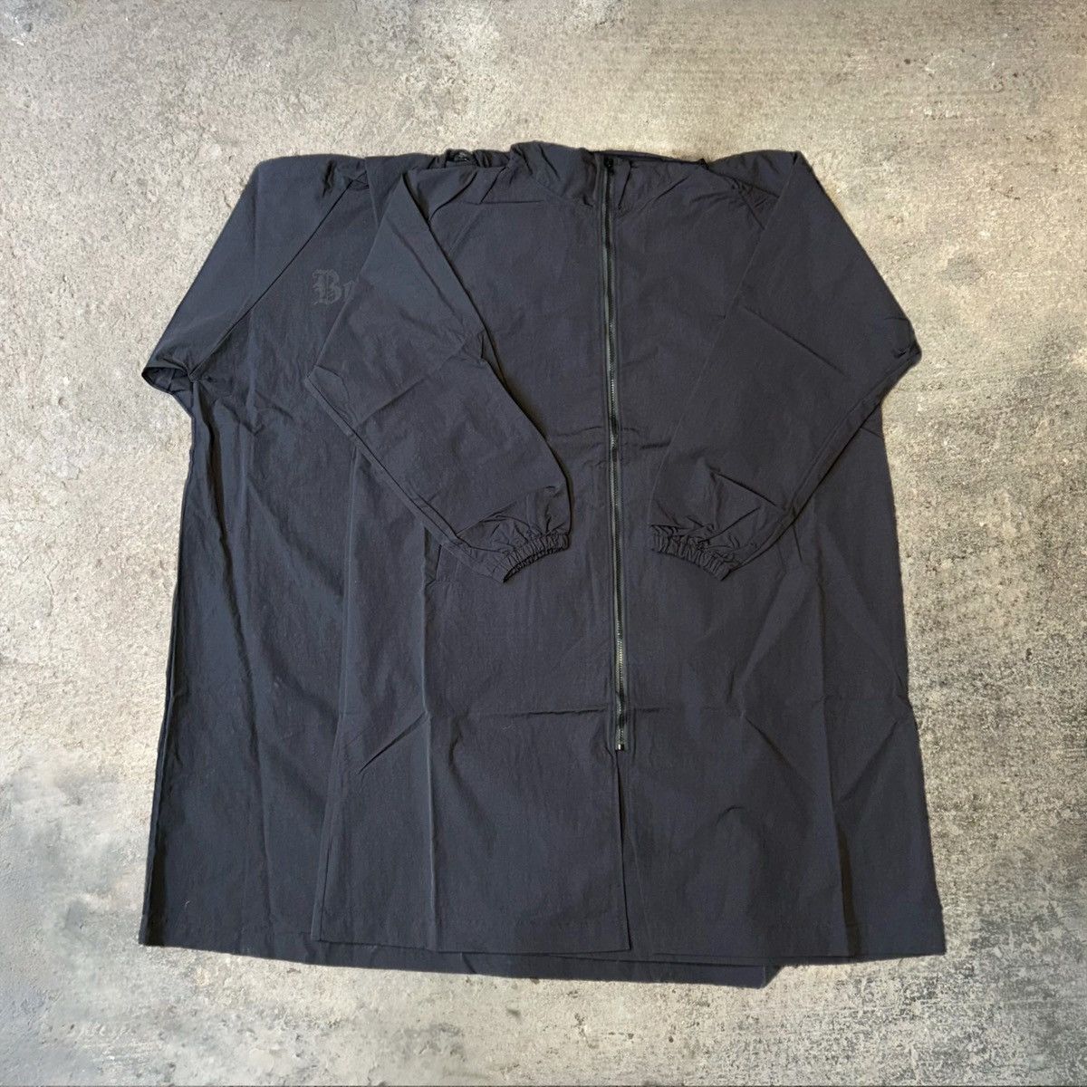 Yeezy YZY Gosha RC-01 Black Raincoat Size US XL / EU 56 / 4 - 2 Thumbnail