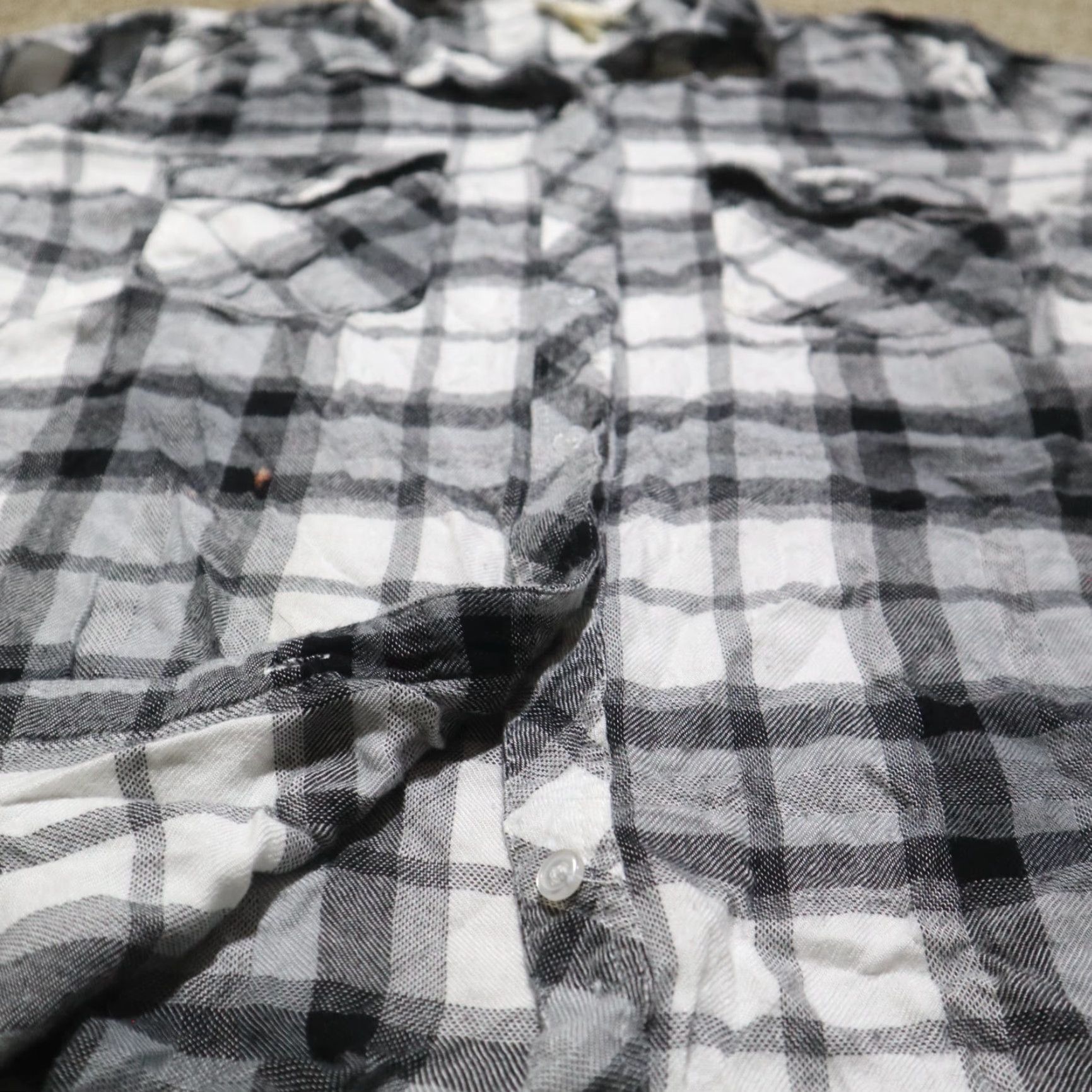 Vintage Hester & Orchard Shirt Women L Plaid Button-Down 3/4 Sleeve Casual Size L / US 10 / IT 46 - 5 Thumbnail