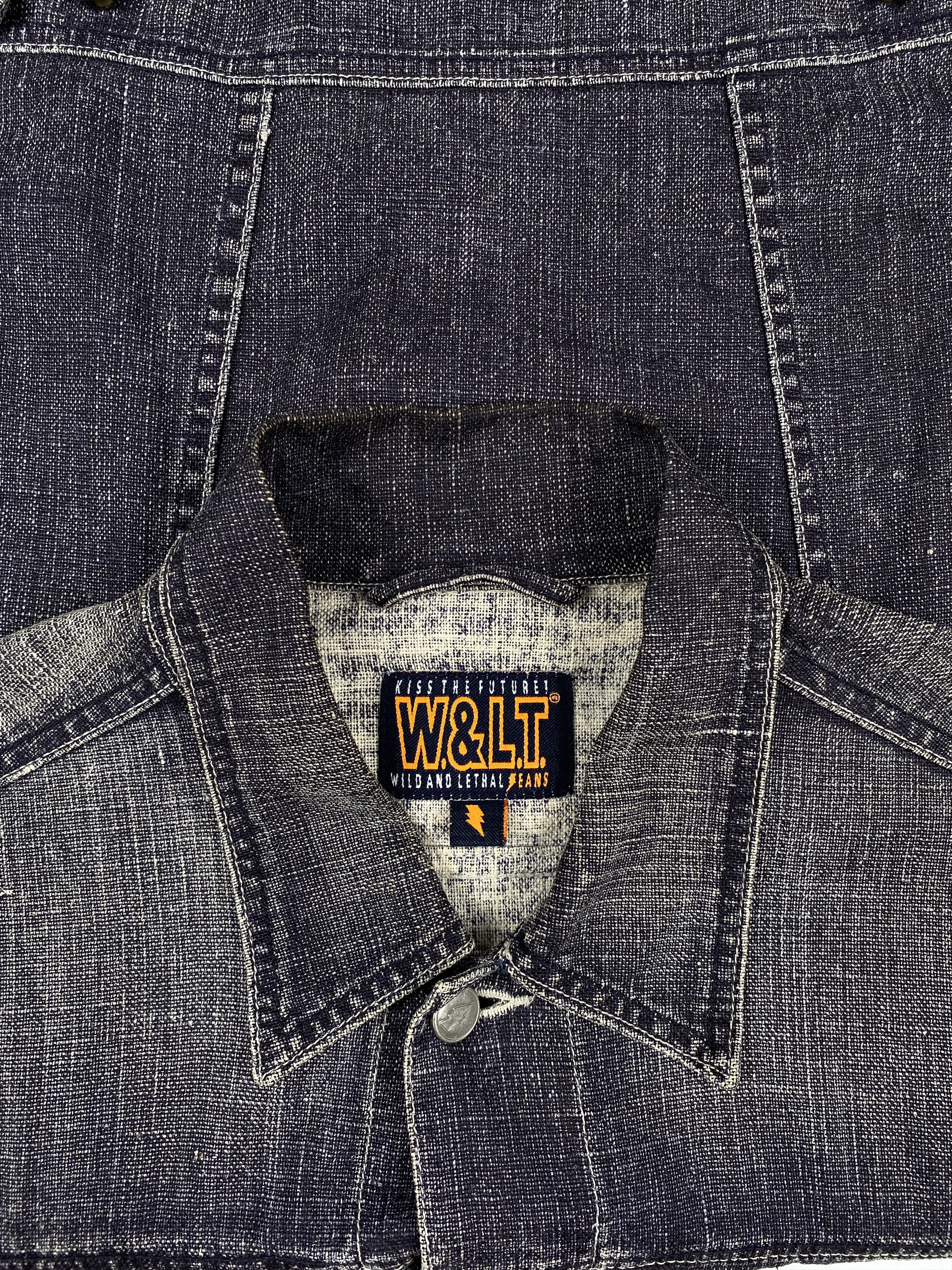 Walter Van Beirendonck Acid Wash Trucker Jacket Size US M / EU 48-50 / 2 - 7 Thumbnail