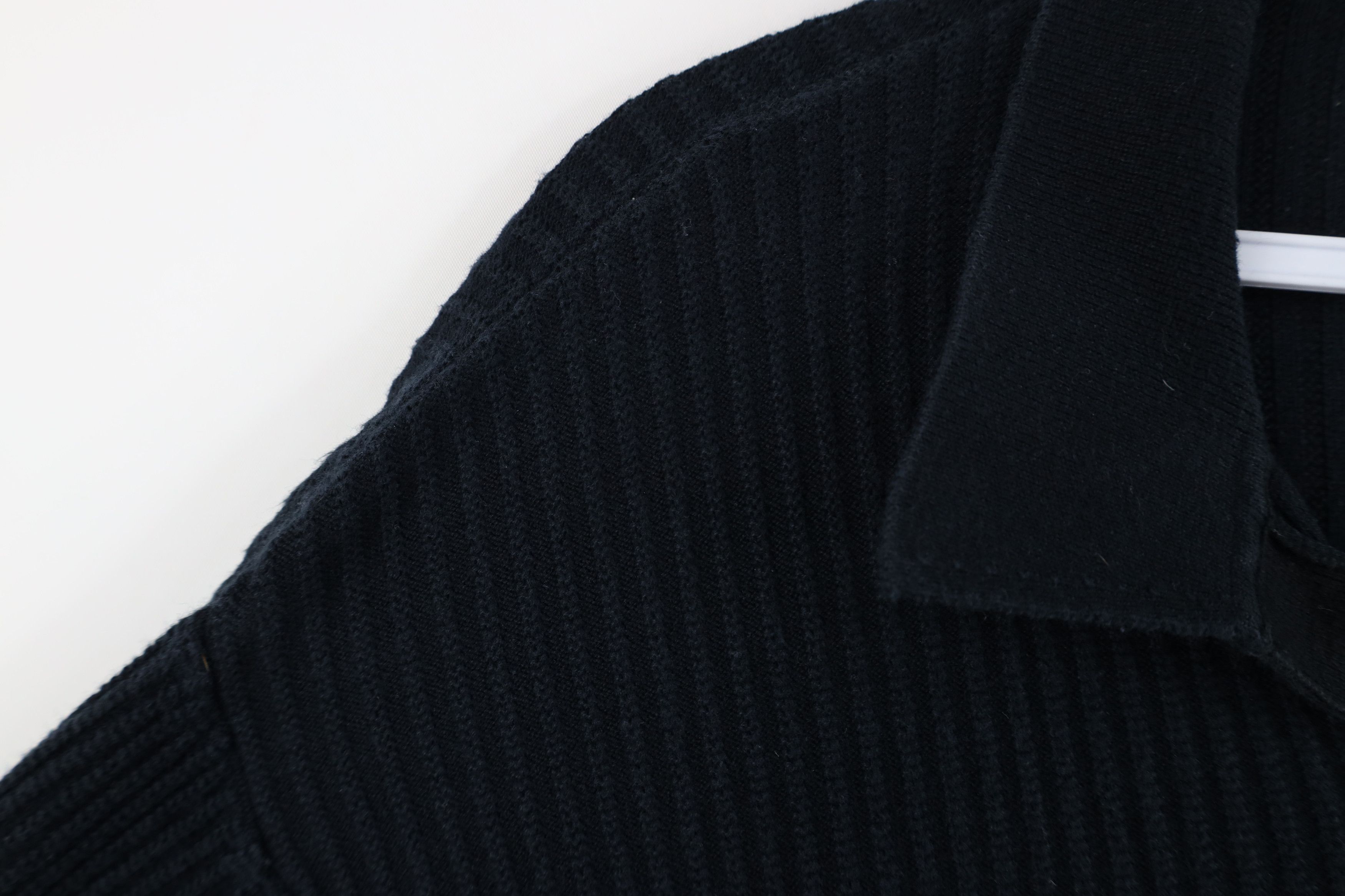 Vintage Vintage 90s Streetwear Chunky Ribbed Collared Polo Shirt Size US M / EU 48-50 / 2 - 8 Thumbnail