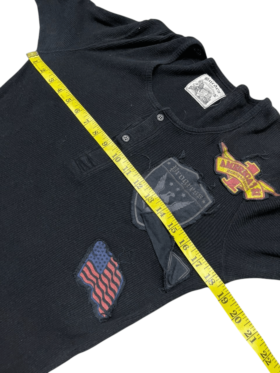 Japanese Brand Burden Patches Sweatshirt Size L / US 10 / IT 46 - 4 Thumbnail