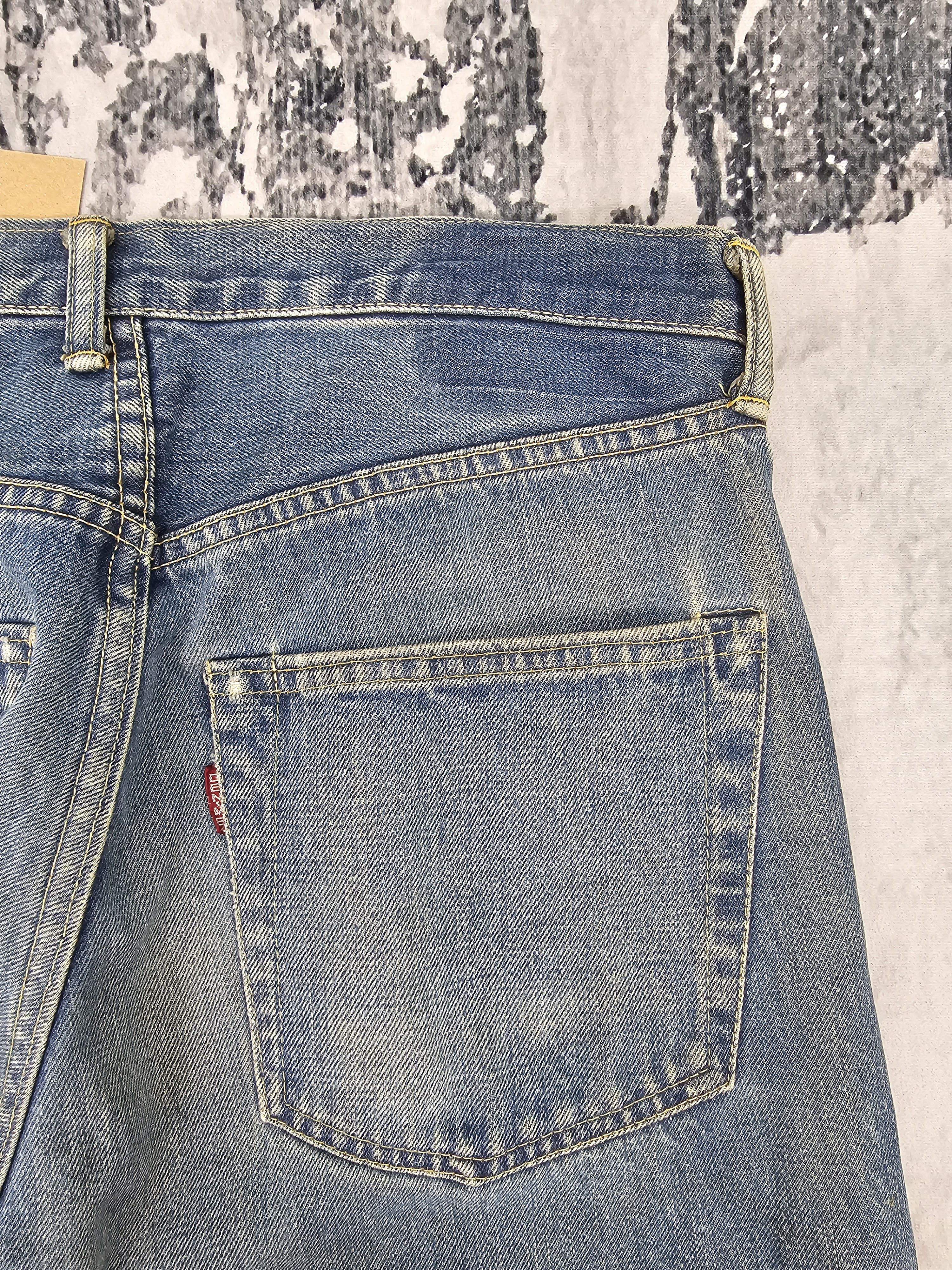 Denime DENIME CLOTHING Selvedge Redline Faded Jeans JB0283 Size 31 Size US 31 - 11 Thumbnail