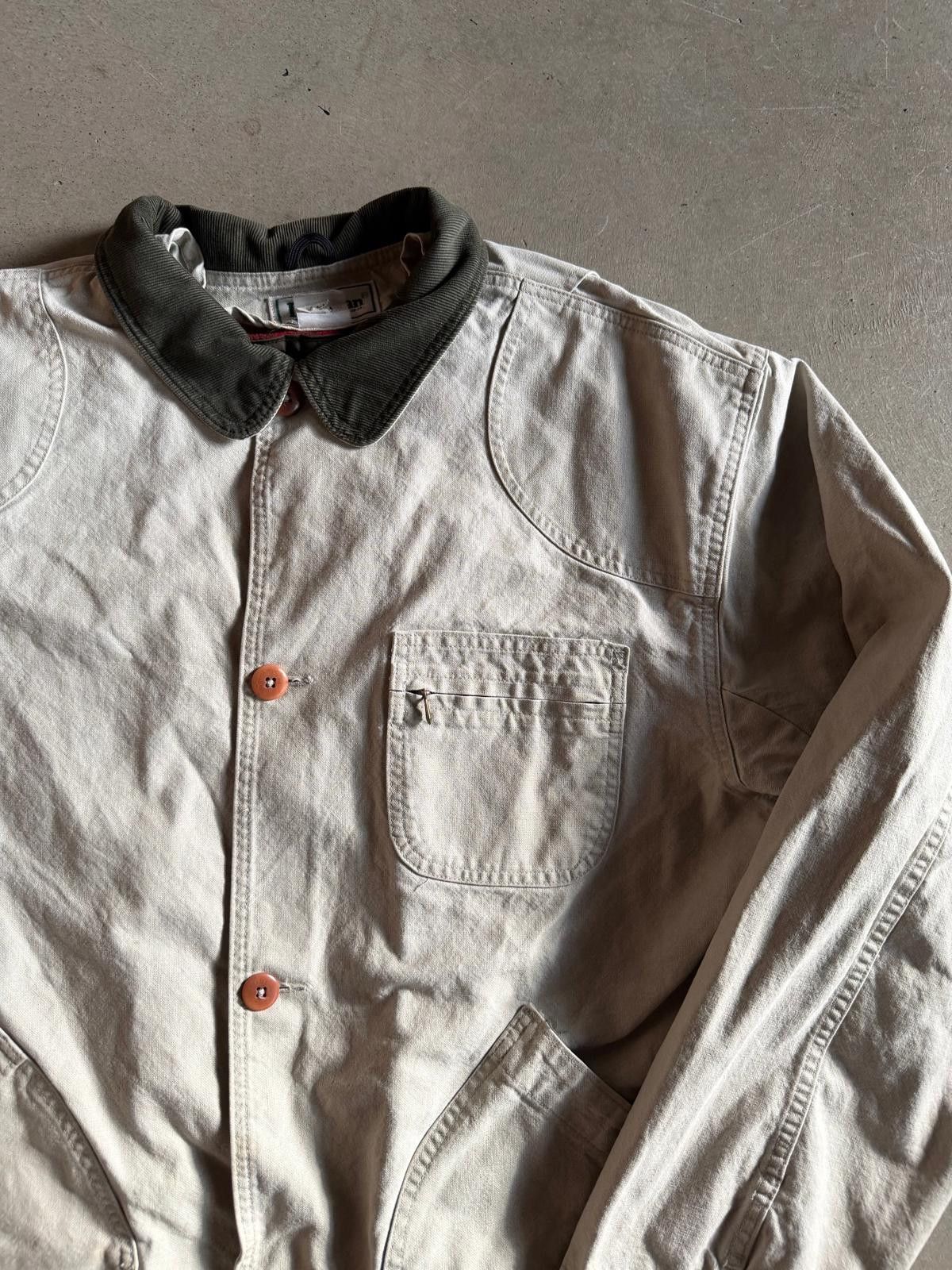 L.L. Bean VTG LL Bean Tan Canvas Trench Jacket Sz XL/2XL Size US XL / EU 56 / 4 - 3 Thumbnail