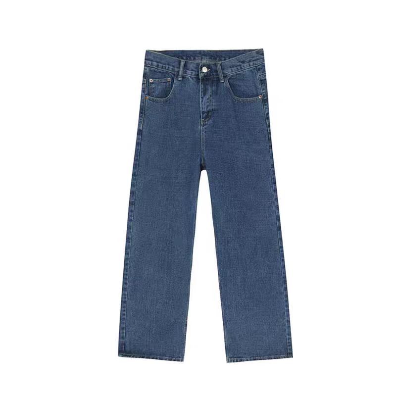Jean × Vintage Washed distressed loose baggy jeans y2k Size US 32 / EU 48 - 6 Thumbnail