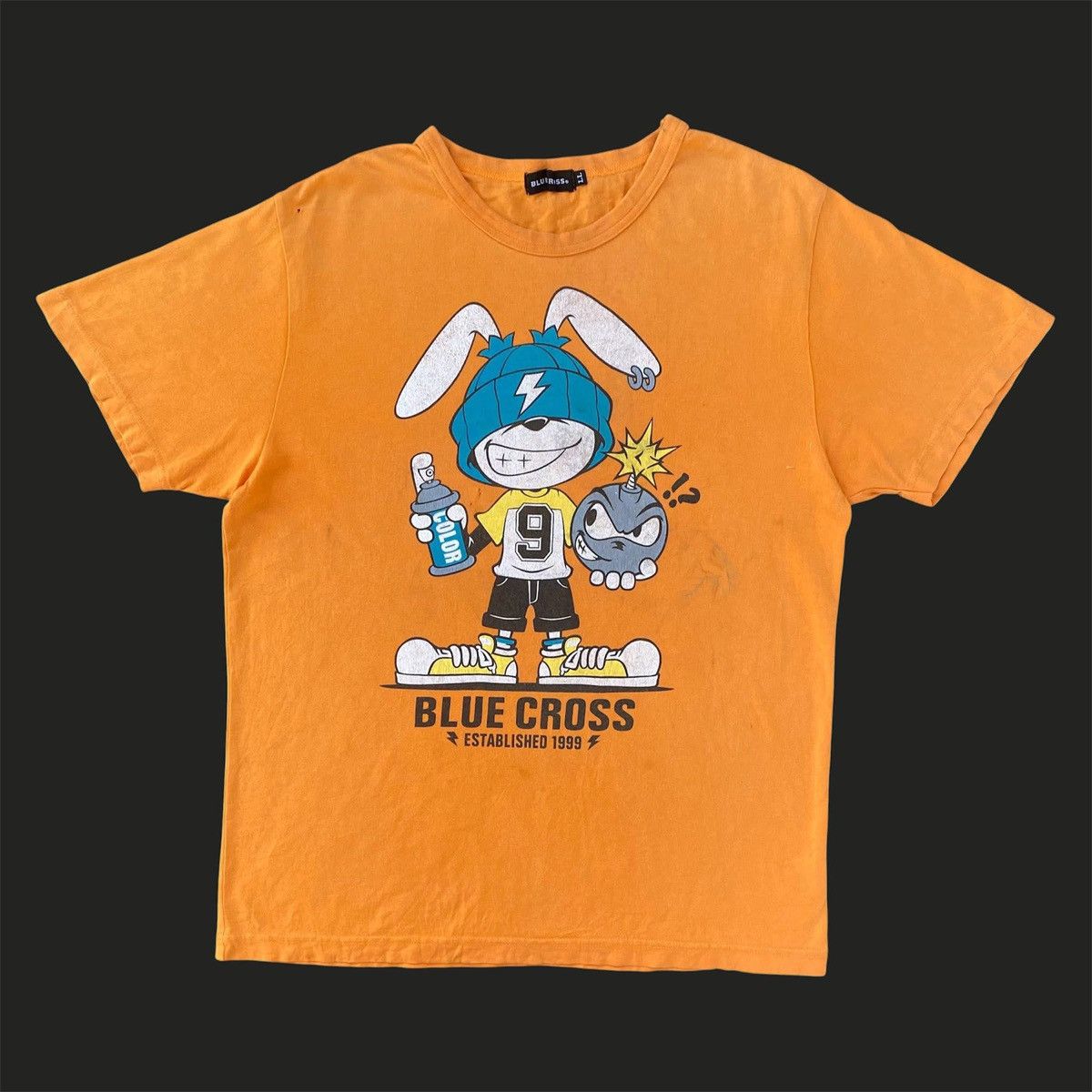 Japanese Brand RARE ‼️ BLUE CROSS Size US L / EU 52-54 / 3 - 1 Thumbnail