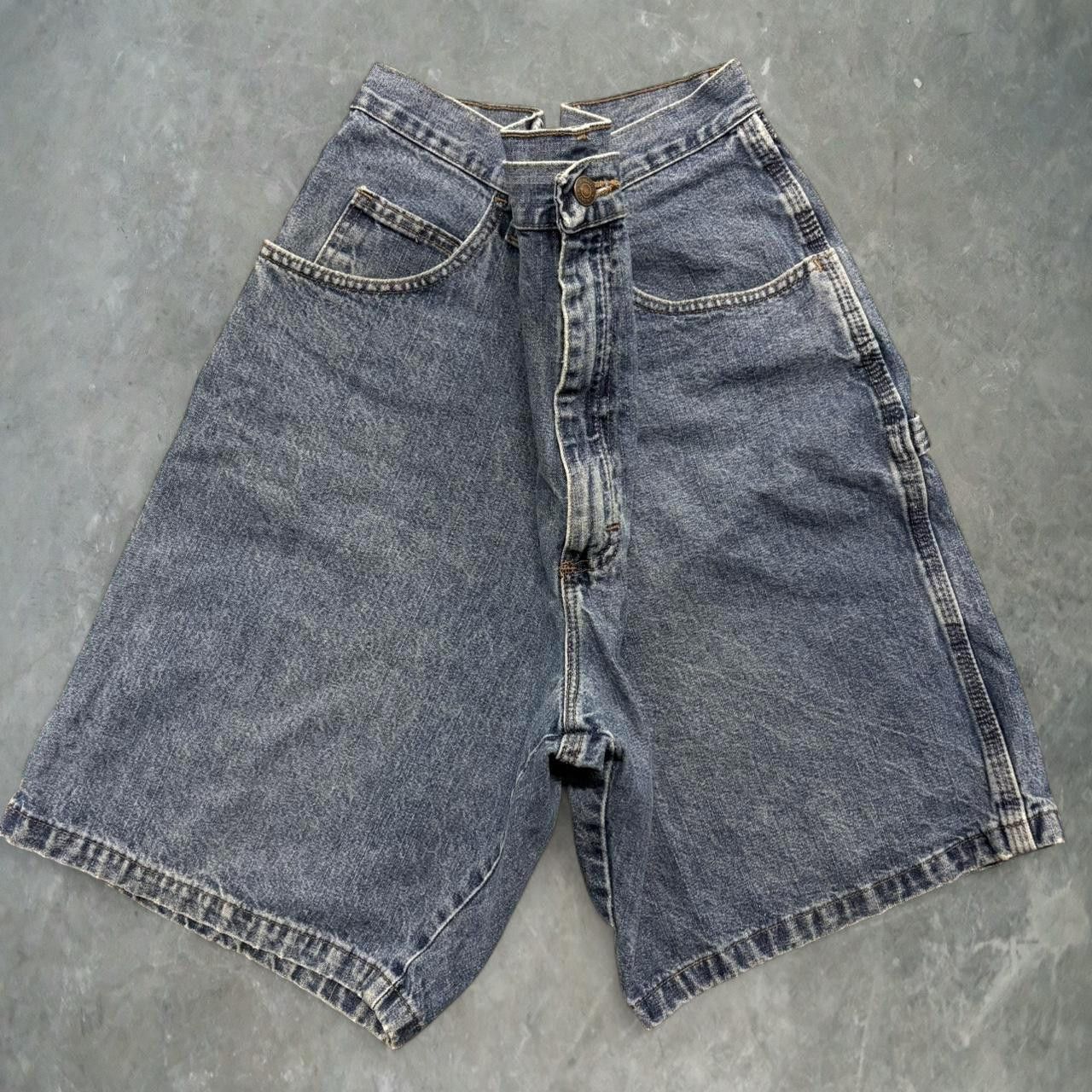 Vintage Crazy Vintage Y2K/2000s Carpenter Denim Shorts Jorts! Size US 38 / EU 54 - 1 Thumbnail