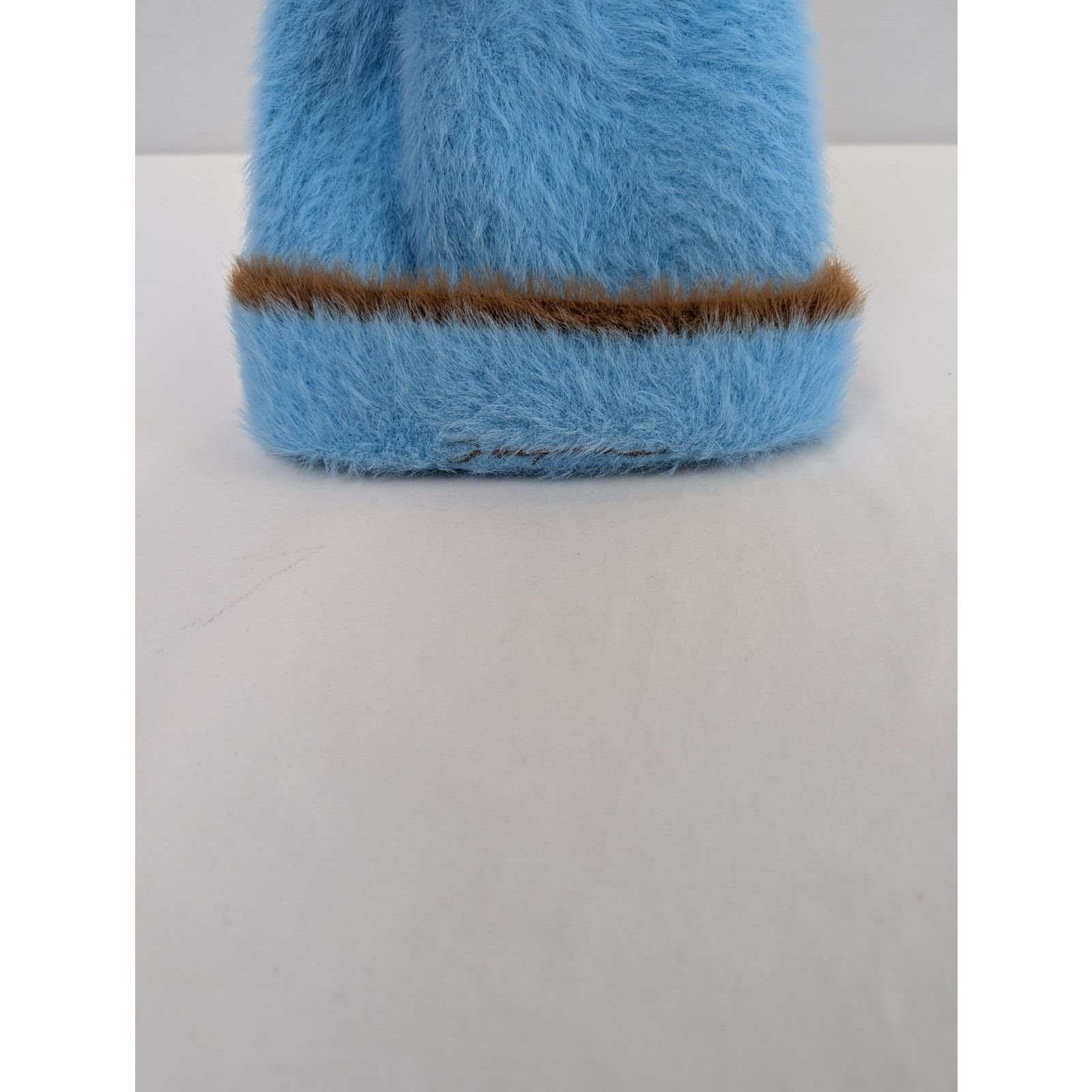 Jacquemus o1rshd1 Size: OS/ LE Bonnet Neve Beanie Cap / Hat Light Blue Size ONE SIZE - 10 Thumbnail