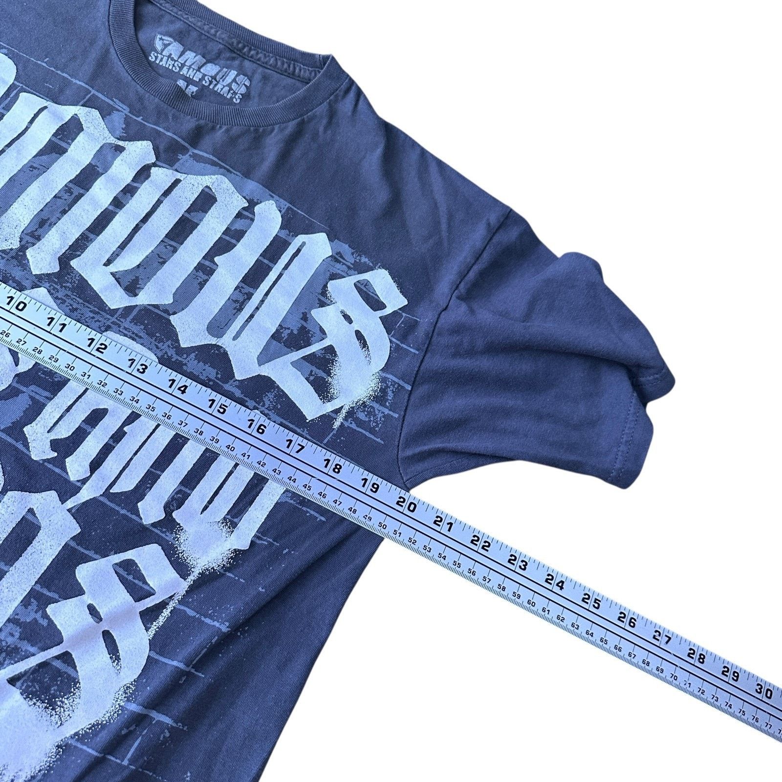 Famous Stars And Straps Famous Stars & Straps T-Shirt Men M Gray Cotton Short Sleeve Size US M / EU 48-50 / 2 - 6 Thumbnail