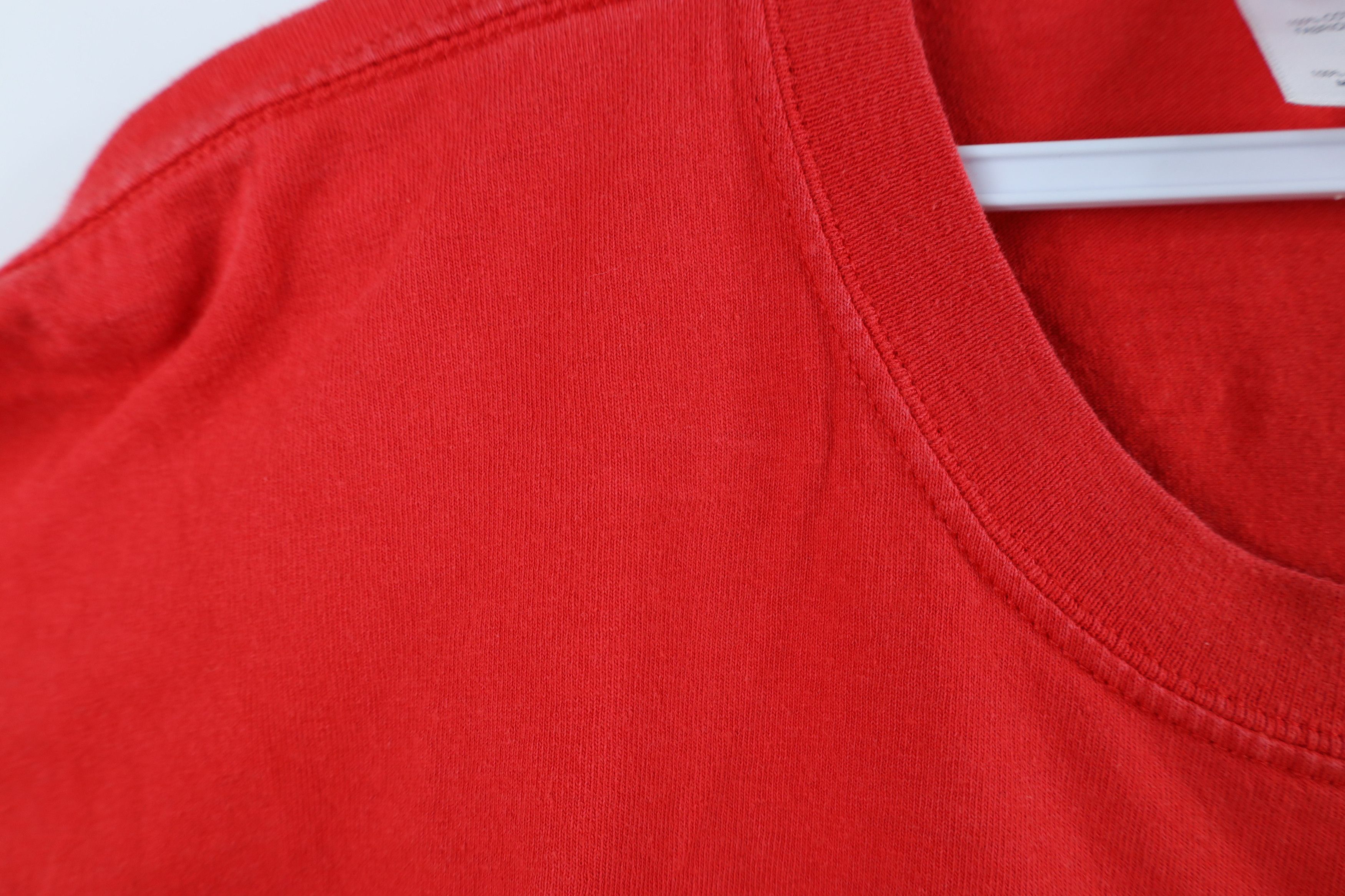 Vintage Vintage 90s Detroit Red Wings Hockey Short Sleeve T-Shirt Size US XL / EU 56 / 4 - 5 Thumbnail