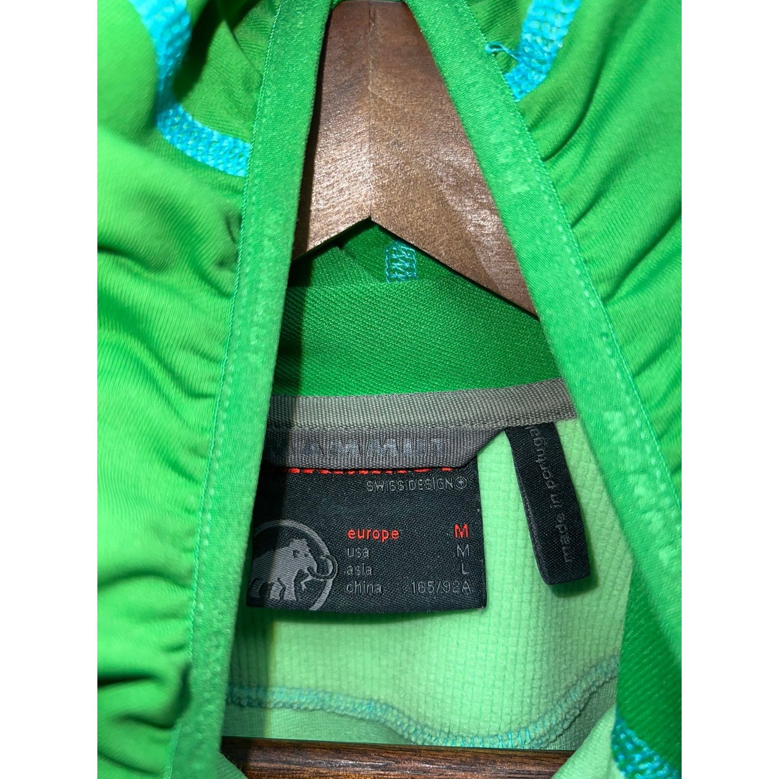 Vintage Womens Mammut Jacket Yukon Tech 92% Polyester Green Ski M Size M / US 6-8 / IT 42-44 - 7 Thumbnail