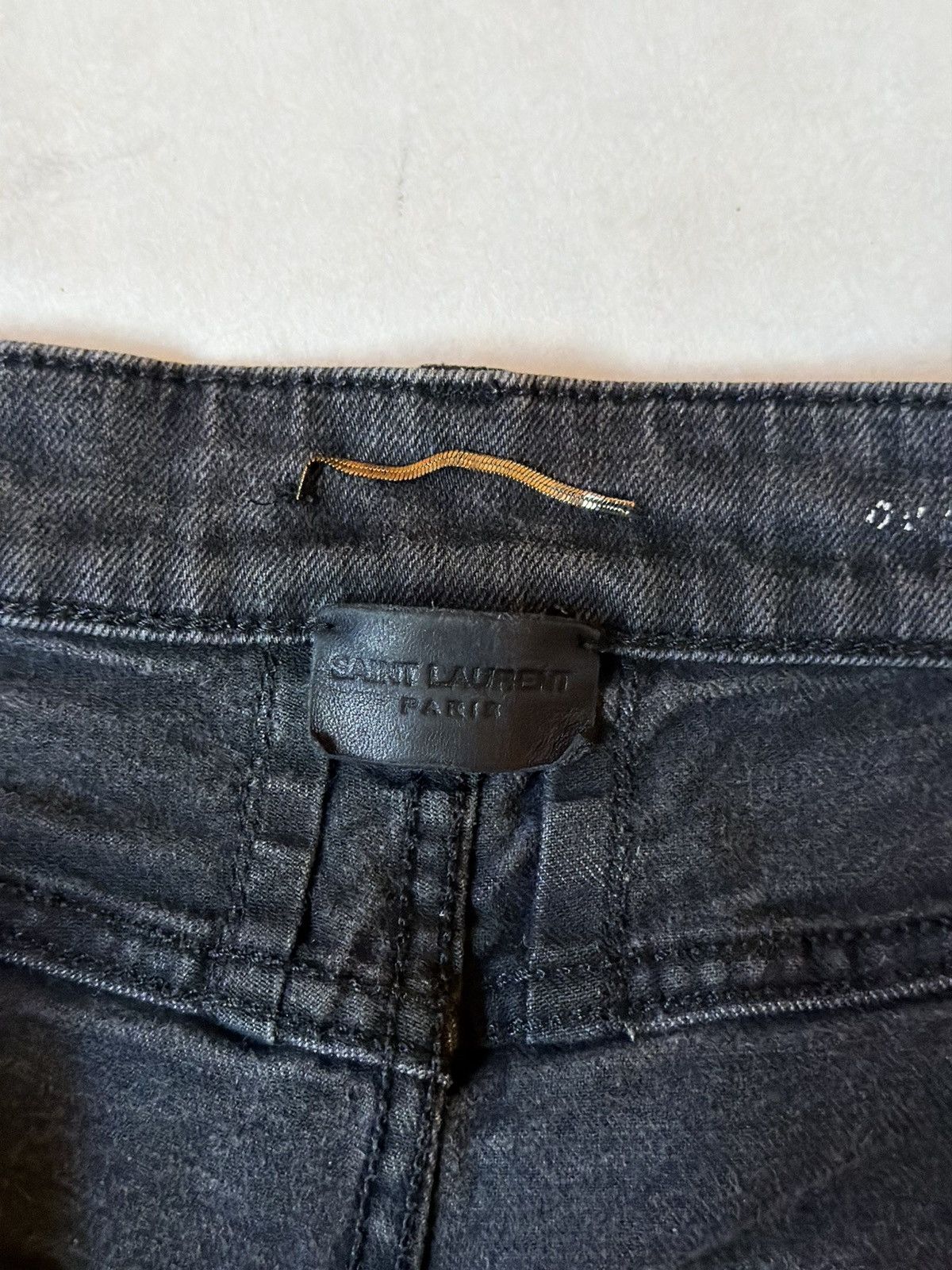 Saint Laurent Paris Saint Laurent 2015 D01 D02 Slim Skinny Jeans By Hedi Slimane Size US 32 / EU 48 - 11 Thumbnail