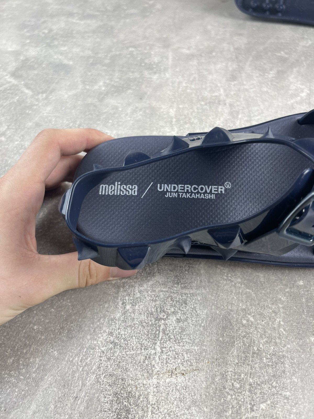 Jun Takahashi × Melissa × Undercover Melisa Undercover Jun Takahashi Avant Garde Leather Sandals Size US 7 / IT 37 - 10 Thumbnail