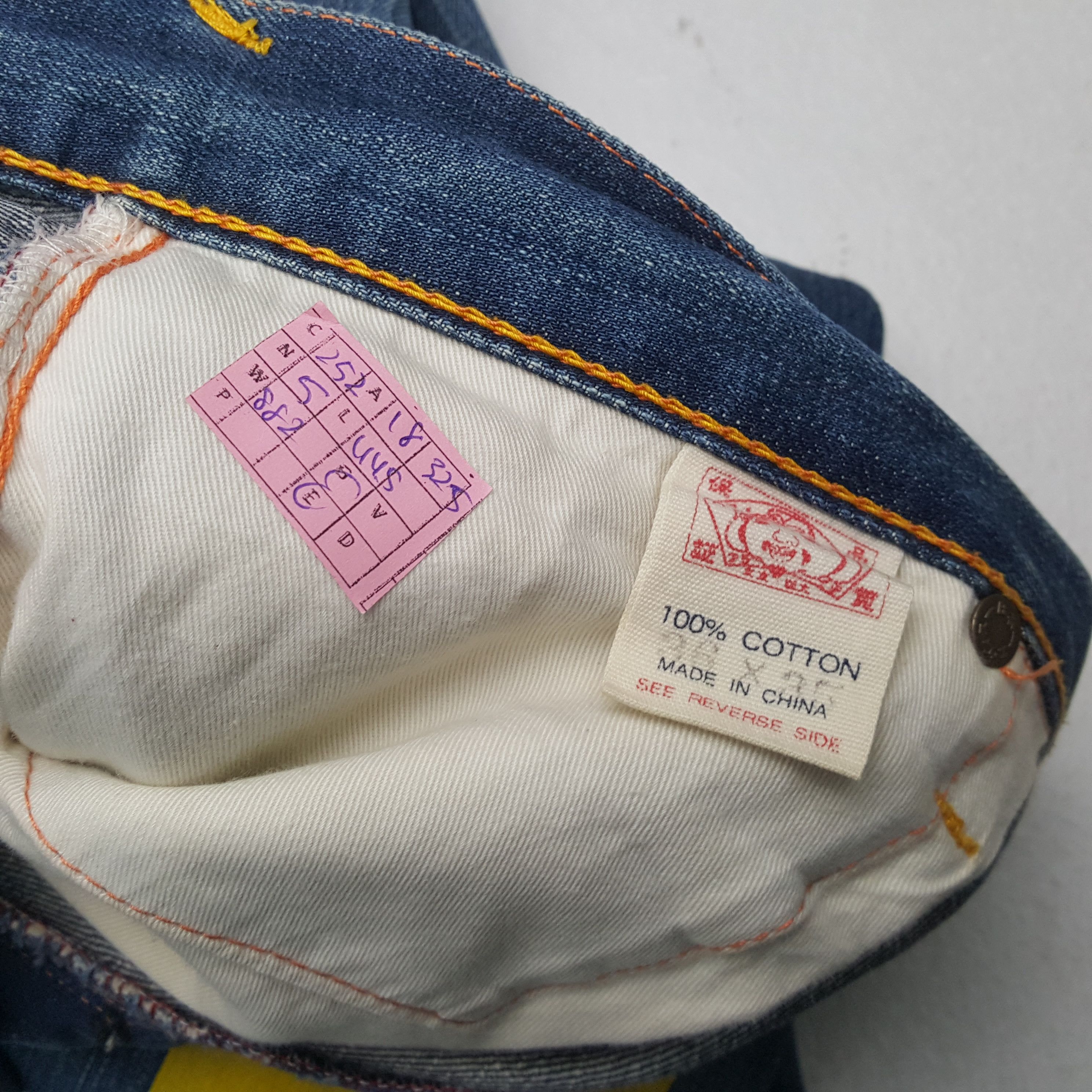 Evisu × Japanese Brand × Vintage EVISU Japanese Brand Streetwear Custom Daicock Jeans Size US 36 / EU 52 - 13 Thumbnail
