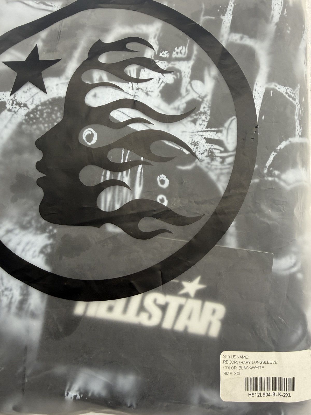 HELLSTAR Hellstar Record Baby Long Sleeve T-shirt Size US XXL / EU 58 / 5 - 9 Thumbnail