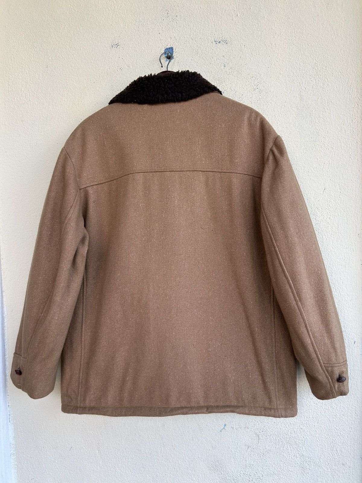 Schott × Vintage Schott NYC Wool Sherpa Jacket Size US L / EU 52-54 / 3 - 2 Thumbnail