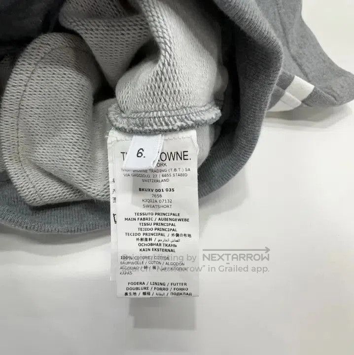 Thom Browne Thom Browne Gray Striped Athletic Sweatpants. Size US 30 / EU 46 - 4 Thumbnail