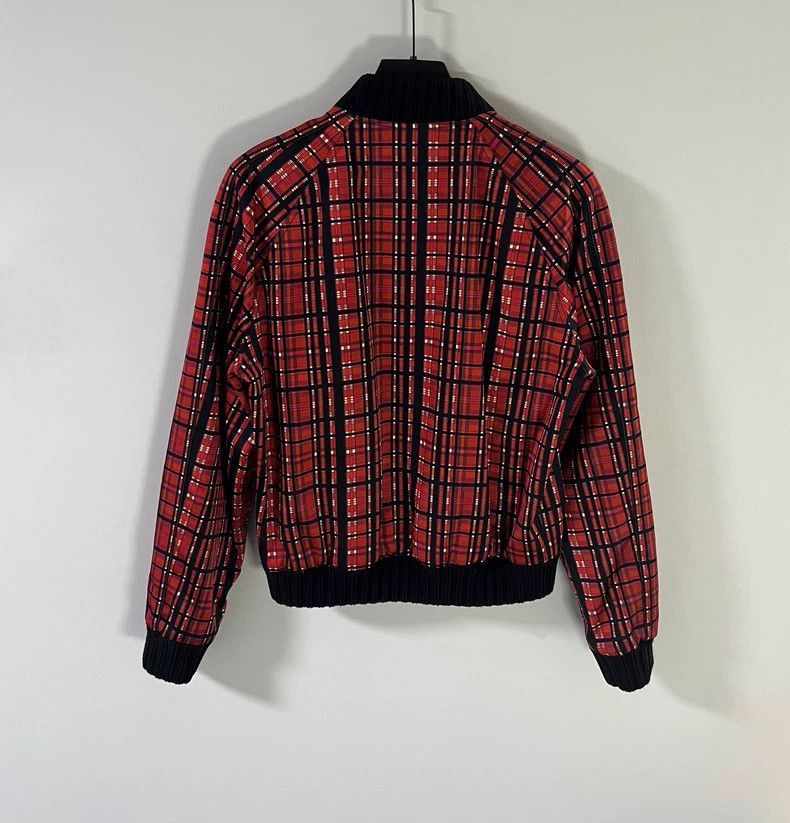 Saint Laurent Paris Saint Laurent Men's Plaid Bomber Jacket- Size US M / EU 48-50 / 2 - 2 Thumbnail