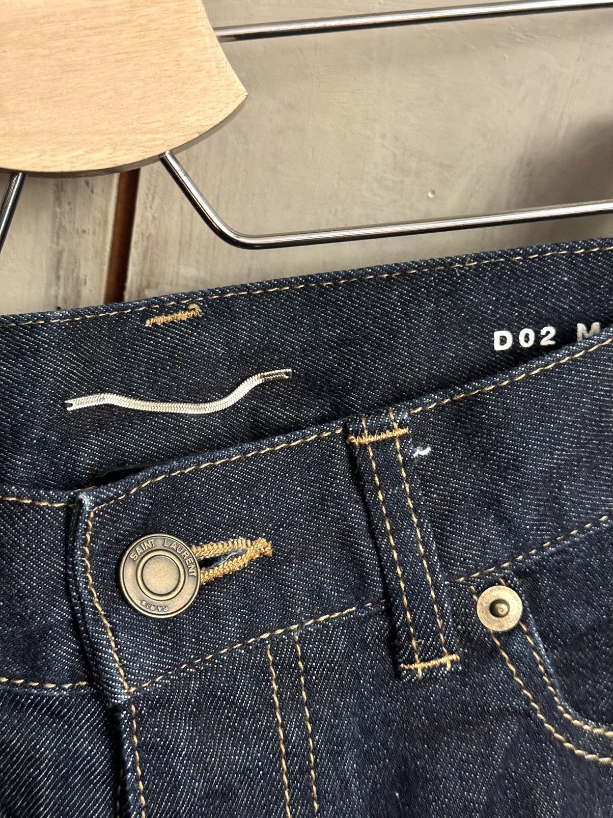 Saint Laurent Paris saint laurent slimane men skinny denim jeans 27 2016 Size US 27 - 6 Thumbnail