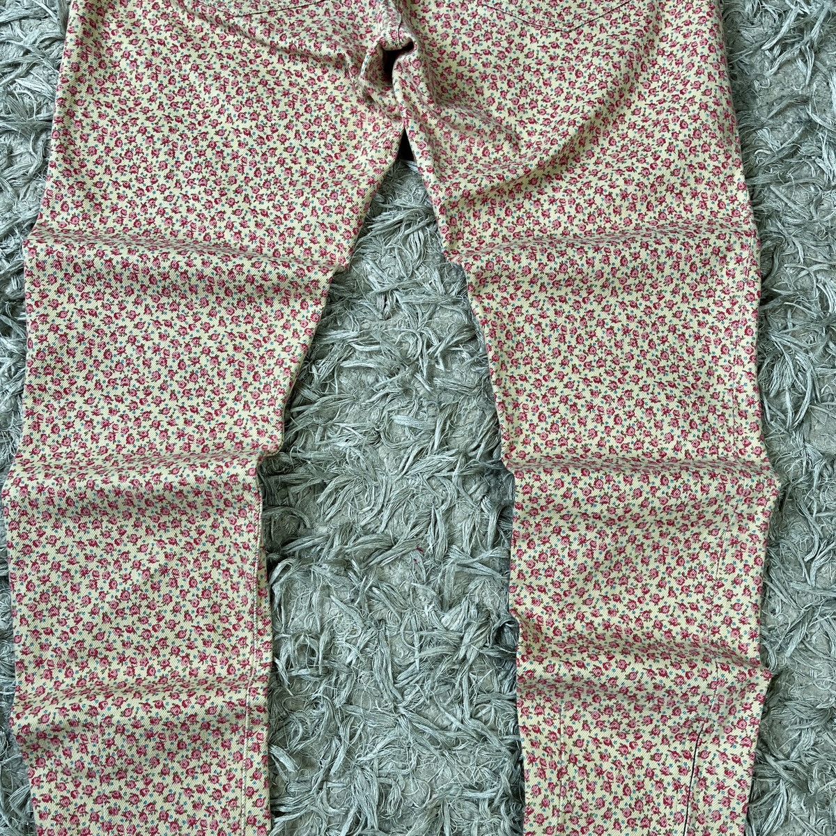 Denim & Supply Ralph Lauren Ralph Lauren Floral Pants Pink Flower Denim Supply Very Rare Size 30" / US 8 / IT 44 - 7 Thumbnail