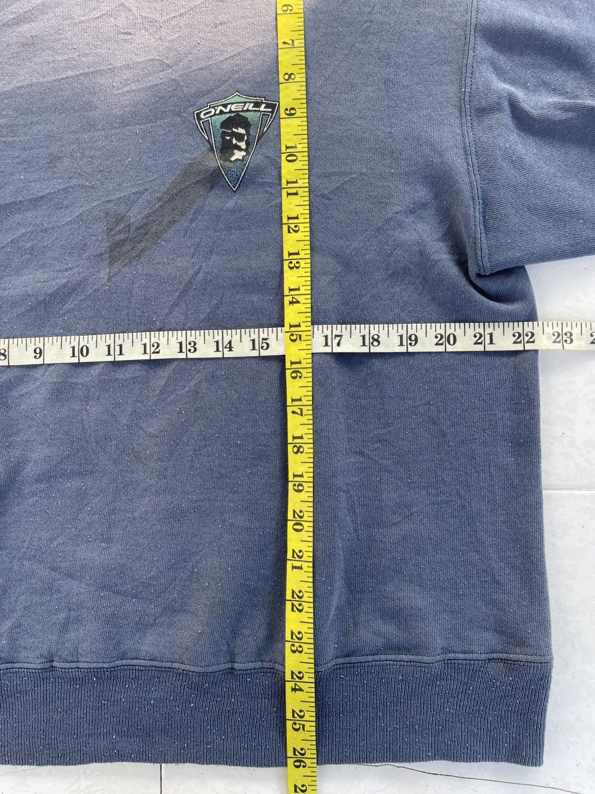O'Neill Vintage 90's O'neill Surfing Disstresed Design Sweatshirt Size US L / EU 52-54 / 3 - 14 Thumbnail