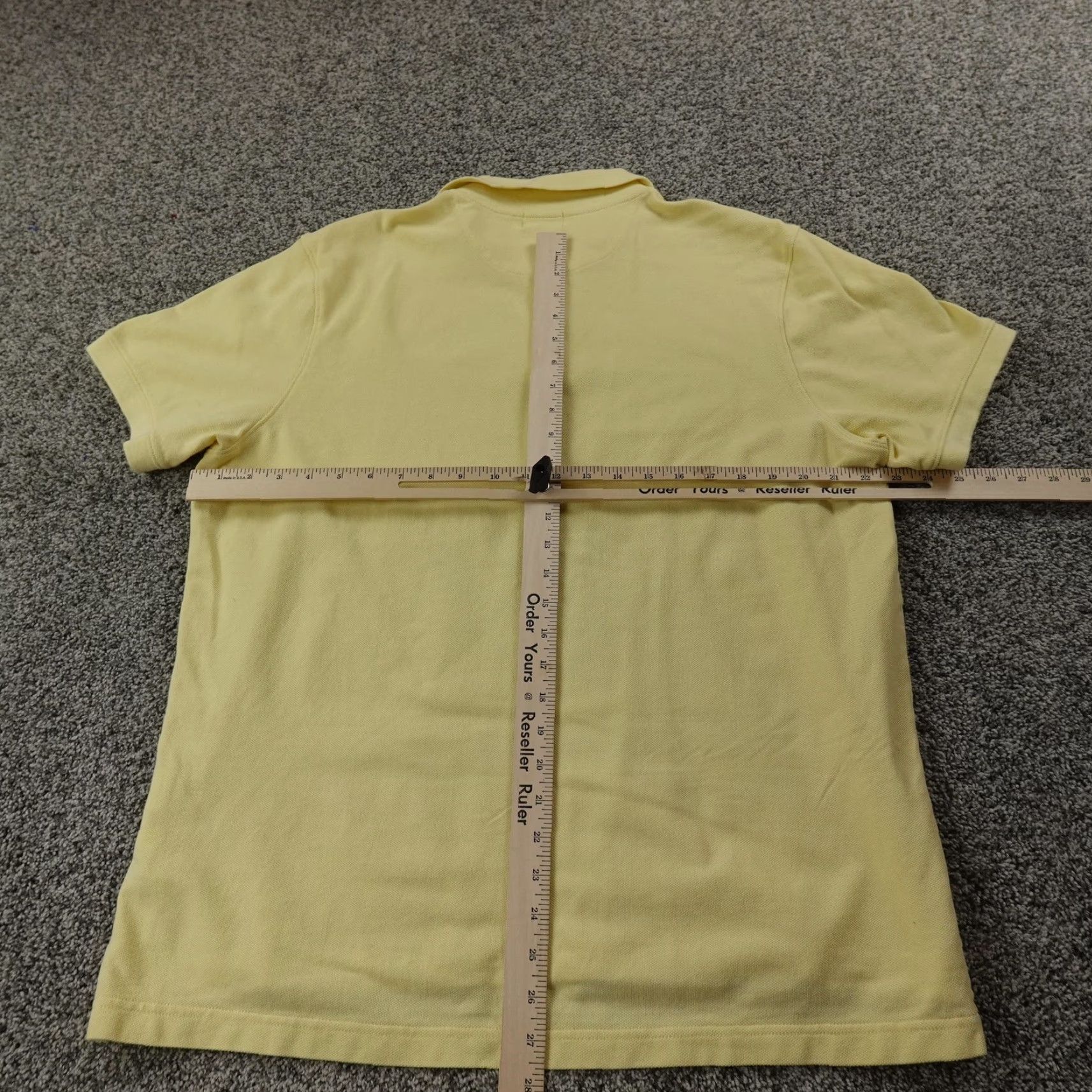 J.Crew J.CREW Polo Shirt Mens XL Yellow Oarsman Pique Short Sleeve Golf Preppy Casual Size US XL / EU 56 / 4 - 5 Thumbnail