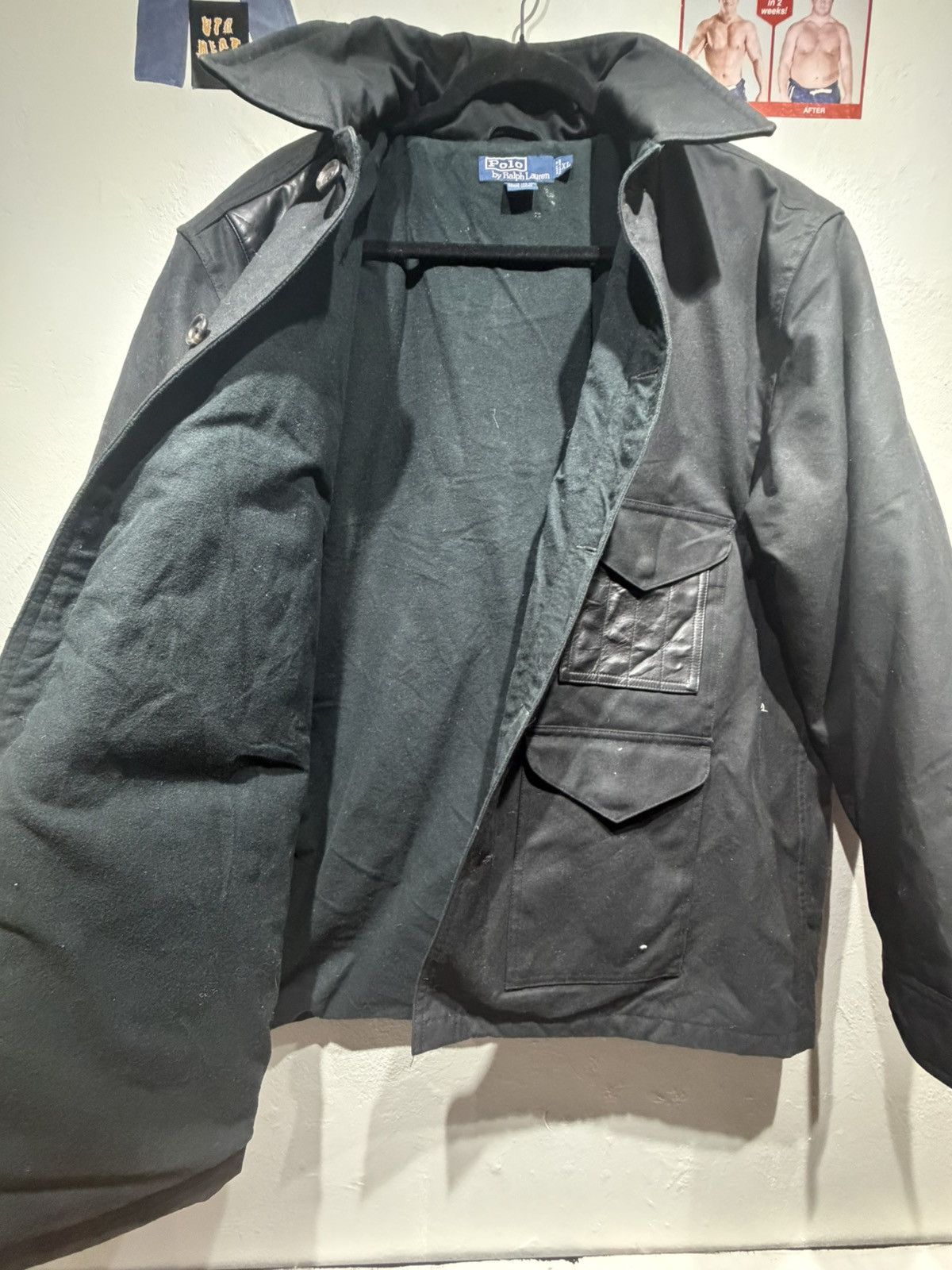 Polo Ralph Lauren Polo Ralph Lauren Hunting leather jacket Size US XL / EU 56 / 4 - 11 Thumbnail