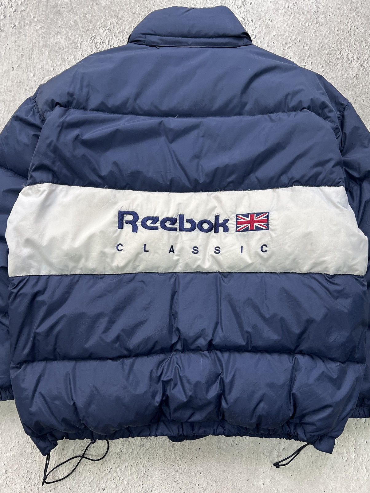 Reebok × Vintage REEBOK CLASSIC RETRO Vintage Puffer Down Jacket Size US L / EU 52-54 / 3 - 10 Thumbnail