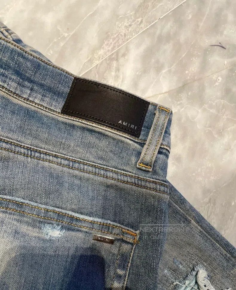 Amiri Amiri Size 32 Lettered badge patch denim jeans Size US 32 / EU 48 - 3 Thumbnail