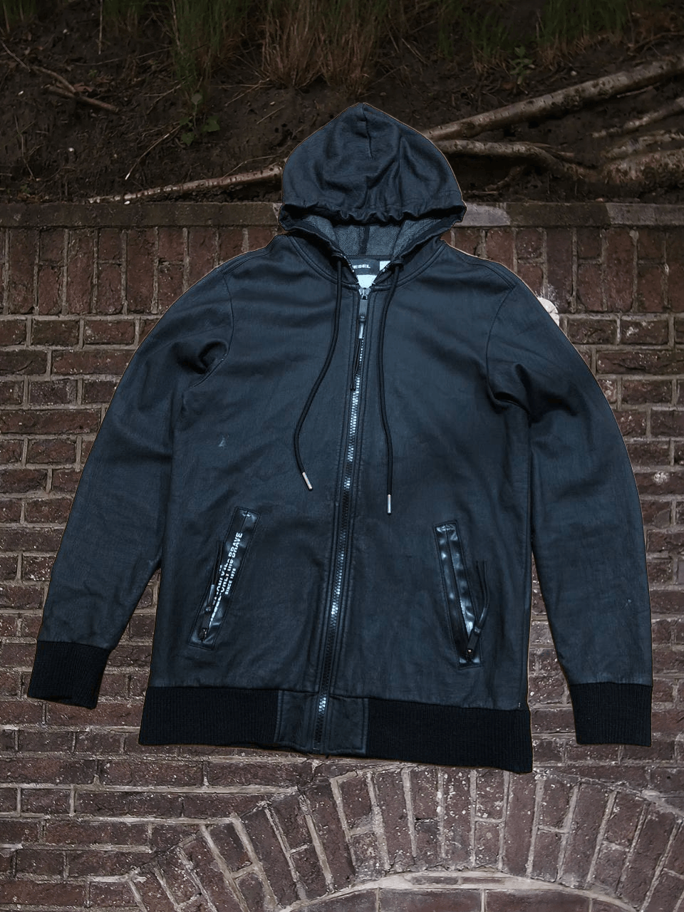 Diesel Diesel Hooded Sherpa Fur cotton Padded Fleece Jacket Size US M / EU 48-50 / 2 - 1 Thumbnail