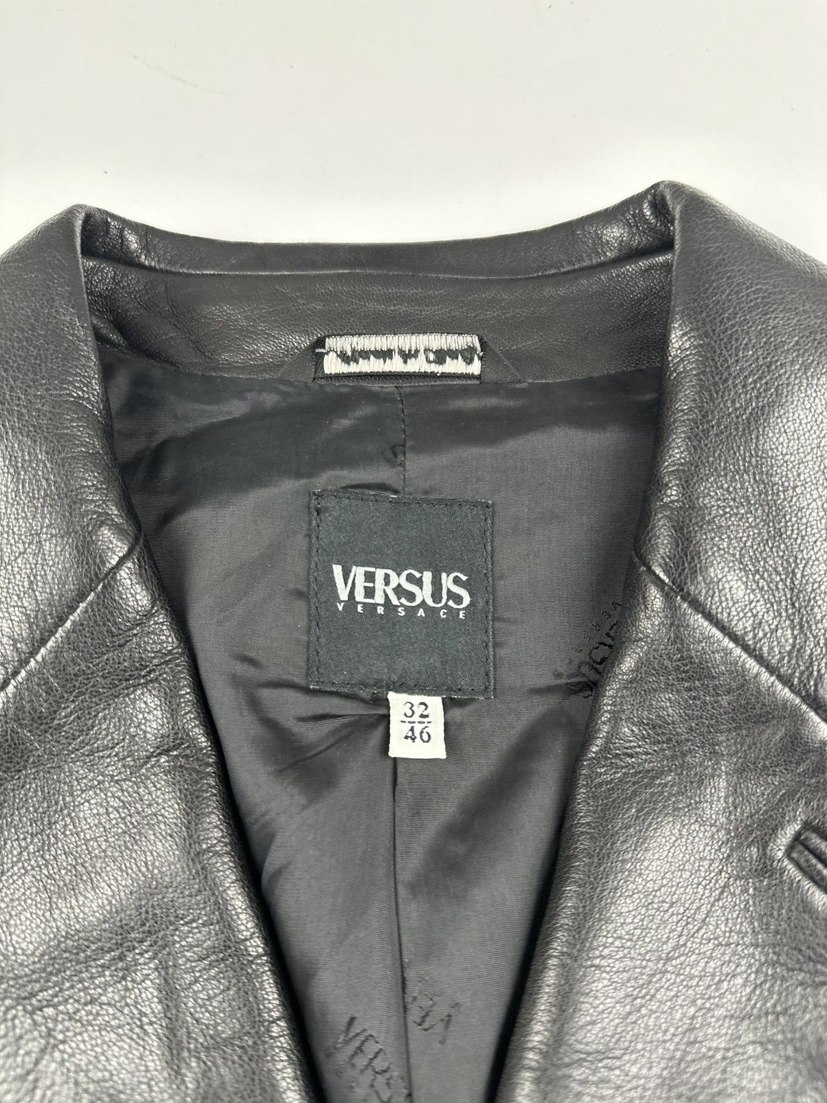 Versus Versace Versus versace leather jacket Size US S / EU 44-46 / 1 - 3 Thumbnail