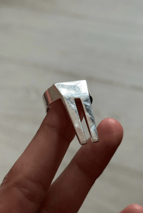 Rick Owens Rick Owens Silver Ring Braclet Necklace Avant Garde EX0237 Size ONE SIZE - 5 Thumbnail