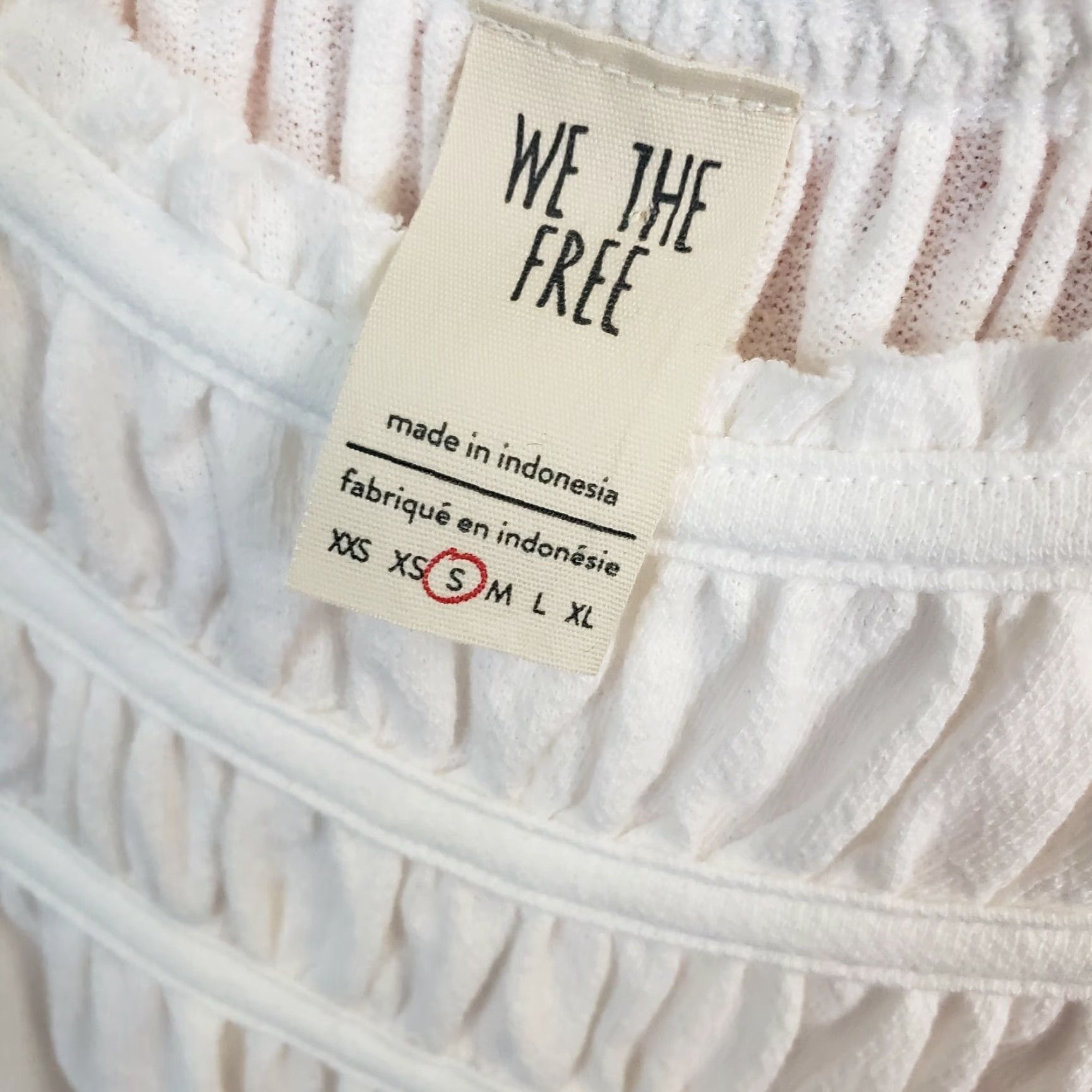 Vintage We The Free Womens Coconut Tee Sz Small Solid Ivory Sleeveless 90s? Size S / US 4 / IT 40 - 5 Thumbnail