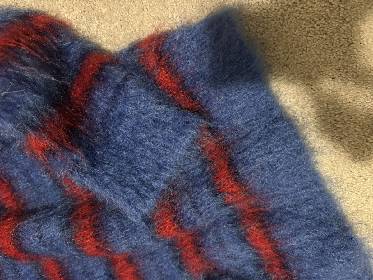 Marni FW19 Marni mohair blue red sweater fuzzy Size US M / EU 48-50 / 2 - 4 Thumbnail