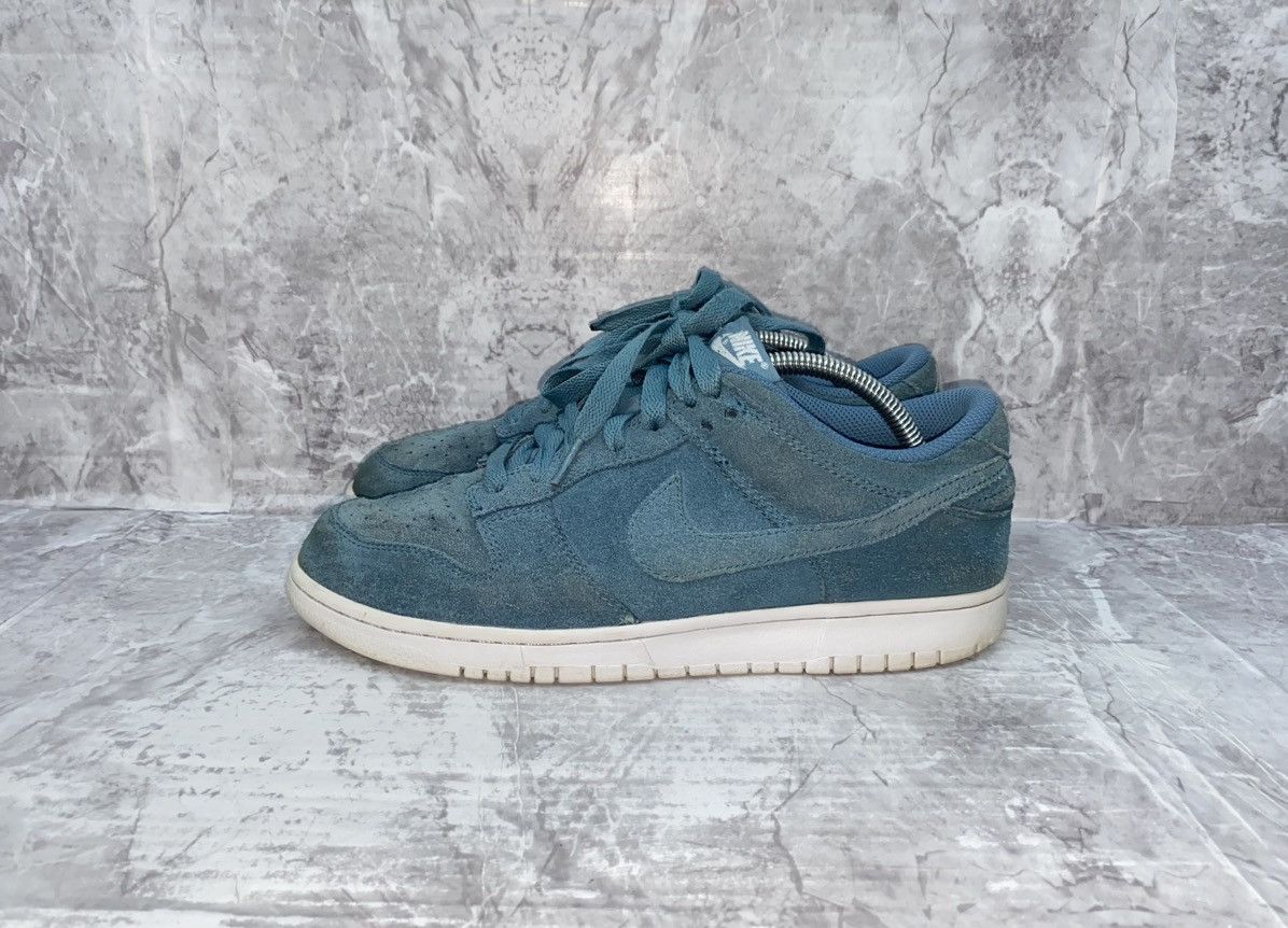 Nike Nike Dunk Retro Low Smokey Blue-White Sneakers Size US 9 / EU 42 - 3 Thumbnail