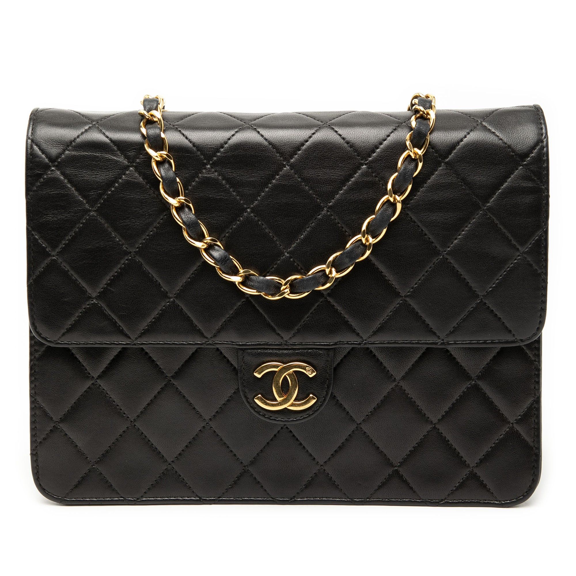 Chanel Small CC Quilted Lambskin Single Flap Size ONE SIZE - 1 Thumbnail