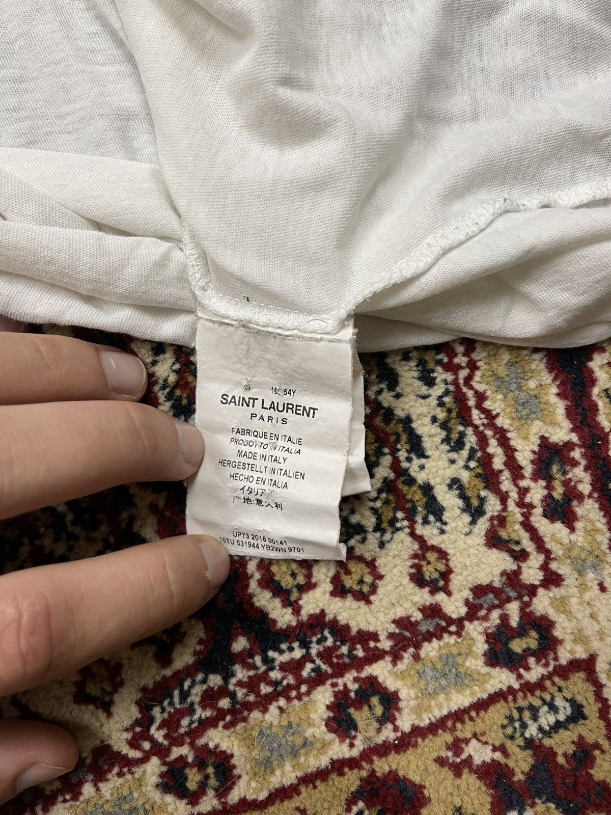 Saint Laurent Paris SOLD Saint Laurent Paris shirt Size S / US 4 / IT 40 - 4 Thumbnail