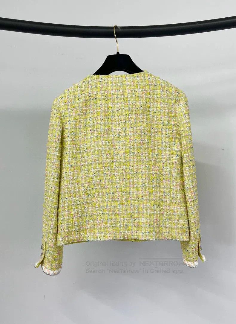 Chanel Chanel 24C new yellow-green jacket Size XXS / US 00 / IT 34 - 2 Thumbnail